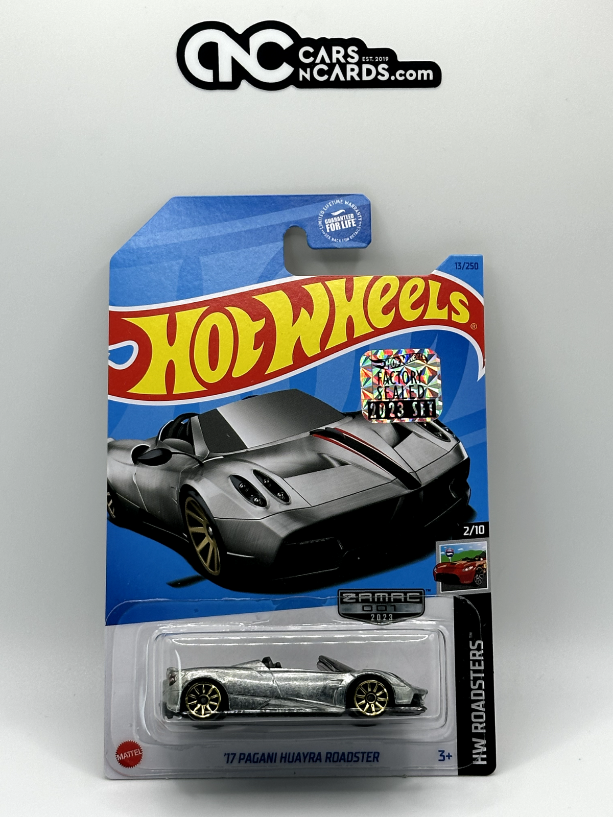 2023 Hot Wheels RLC Factory Sealed '17 Pagani Huayra Roadster Zamac