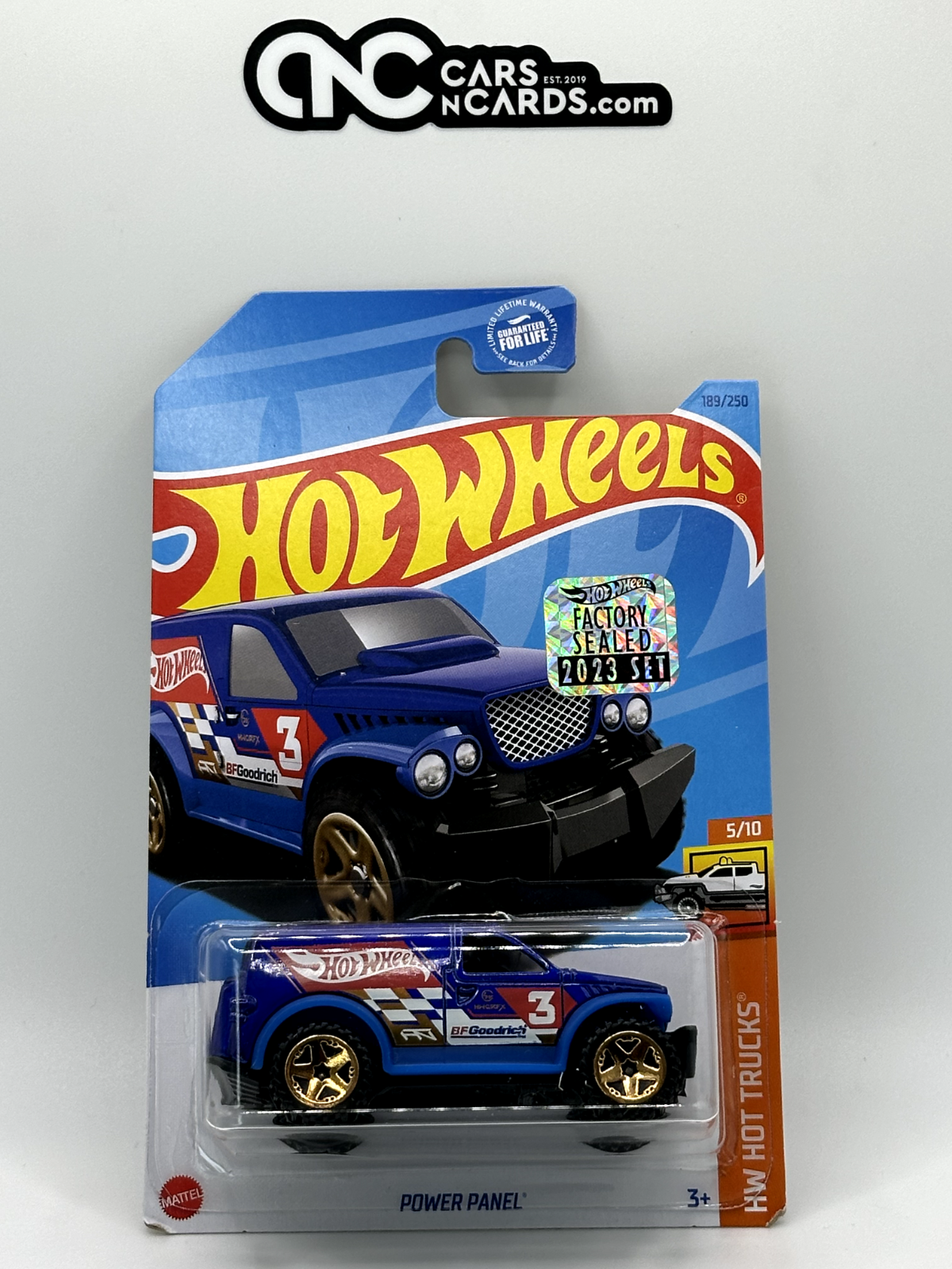 2023 Hot Wheels RLC Factory Sealed HW Hot Trucks 5/10 Power Panel (Soft Corners)