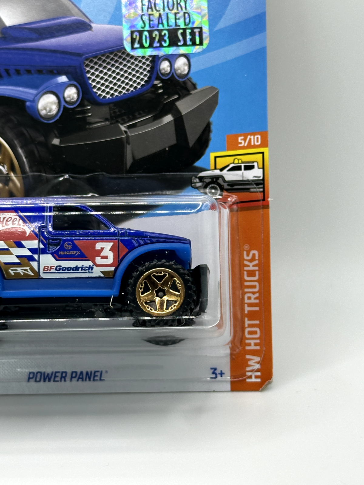2023 Hot Wheels RLC Factory Sealed HW Hot Trucks 5/10 Power Panel (Soft Corners)