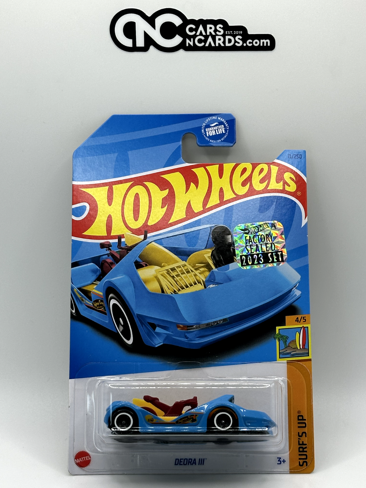 2023 Hot Wheels RLC Factory Sealed Surf's Up 4/5 Deora III Blue