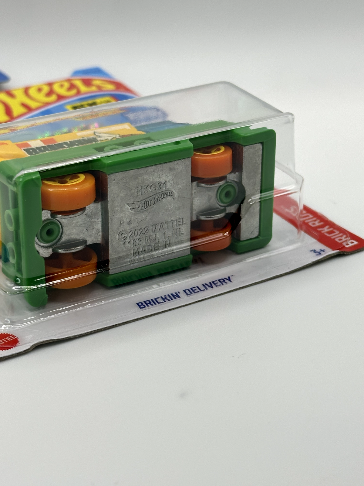 2023 Hot Wheels RLC Factory Sealed Brick Rides 3/5 Brickin' Delivery Green
