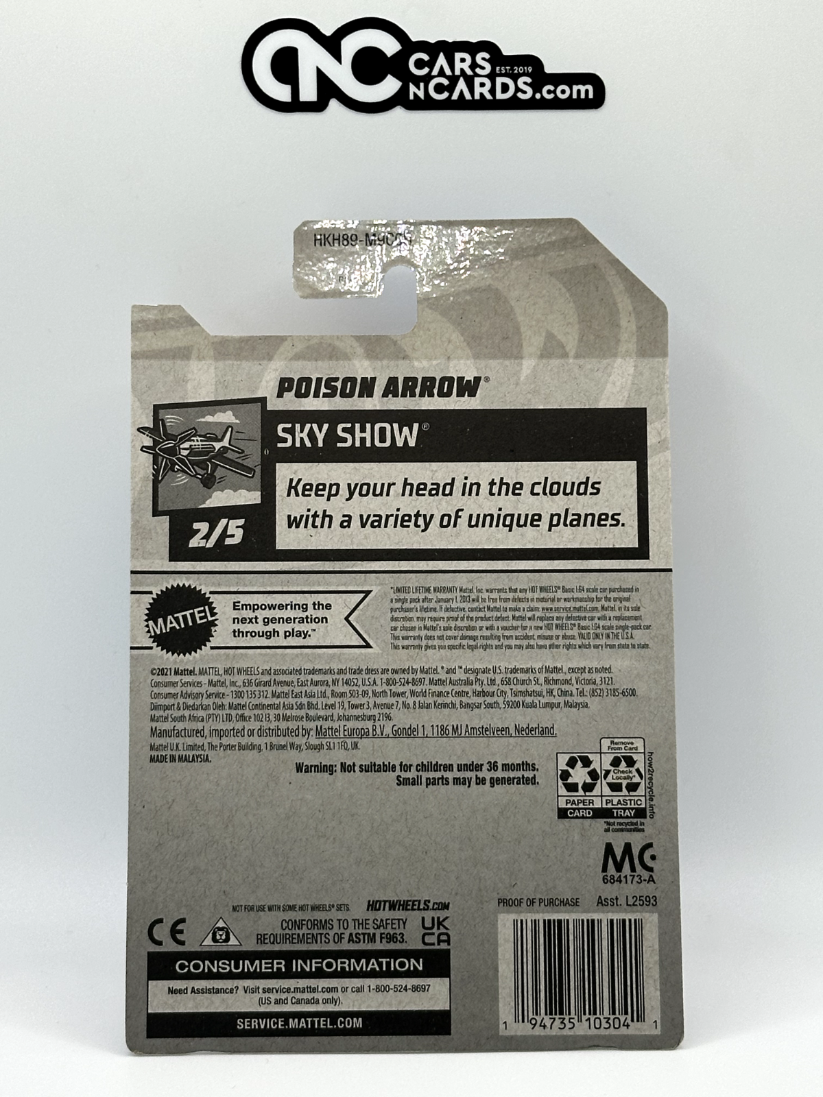2023 Hot Wheels RLC Factory Sealed Sky Show 2/5 Poison Arrow Red