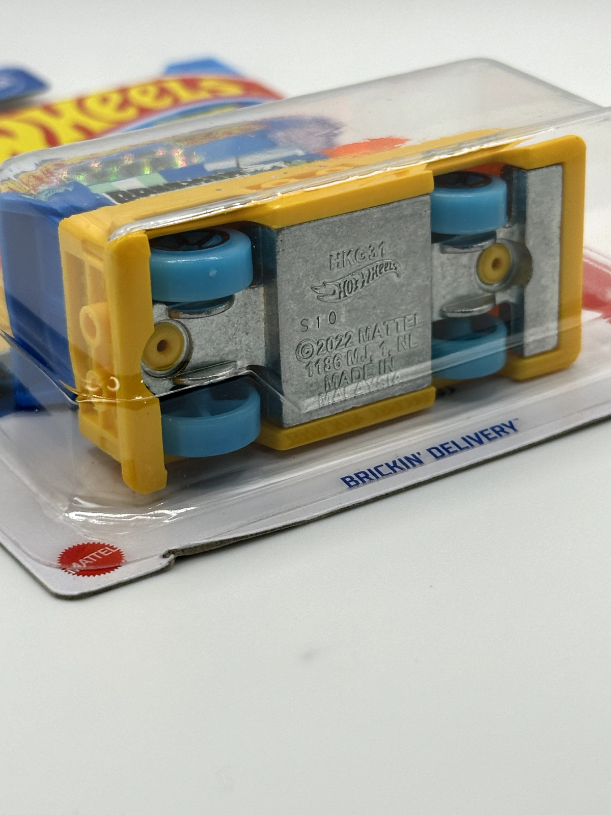 2023 Hot Wheels RLC Factory Sealed Brick Rides 3/5 Brickin' Delivery Yellow