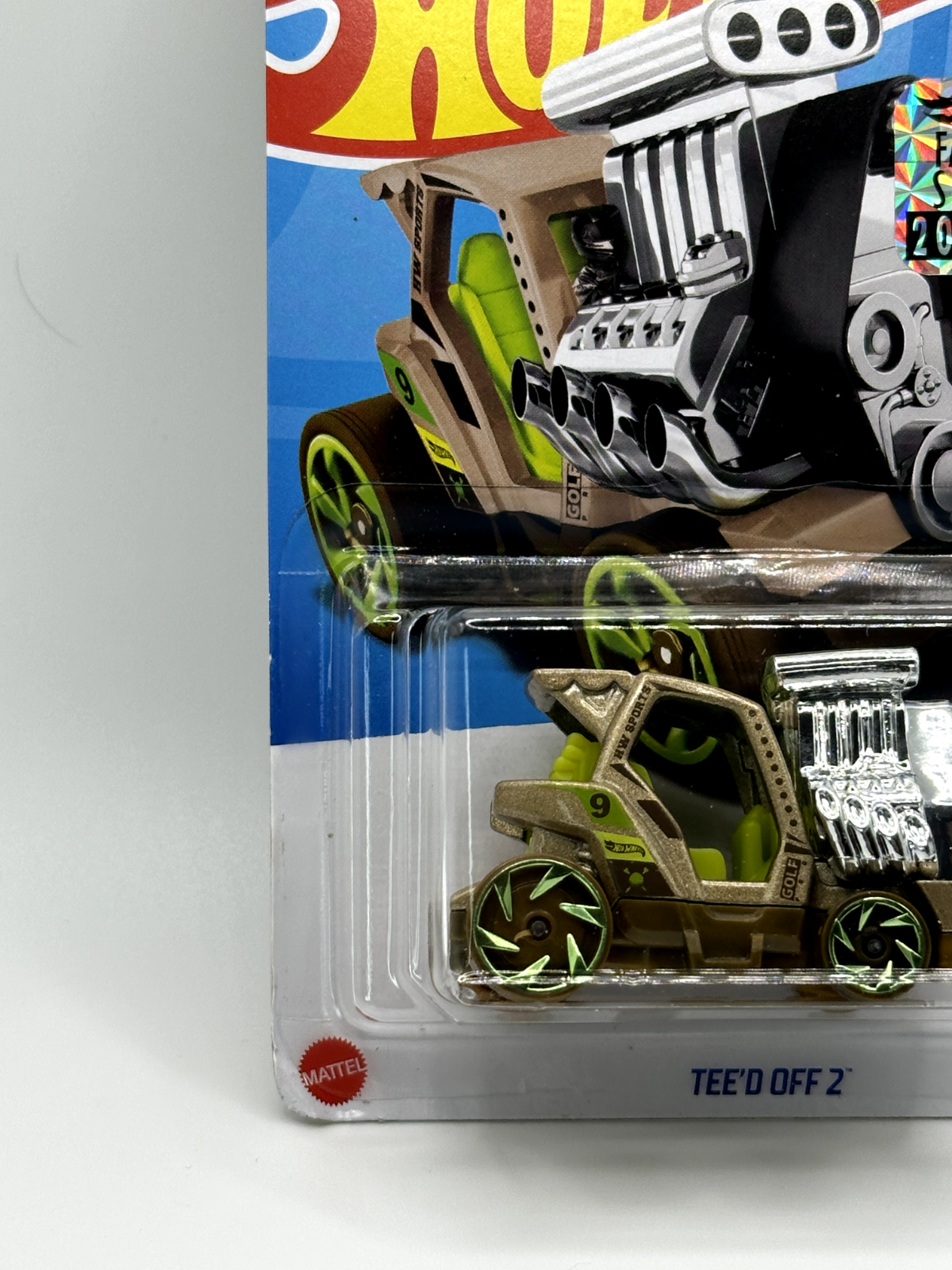 2023 Hot Wheels RLC Factory Sealed HW Sports 2/5 Tee'd Off 2 Brown (Soft Corner)