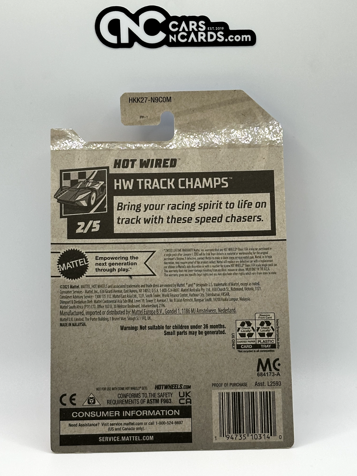 2023 Hot Wheels RLC Factory Sealed HW Track Champs 2/5 Hot Wired Yellow