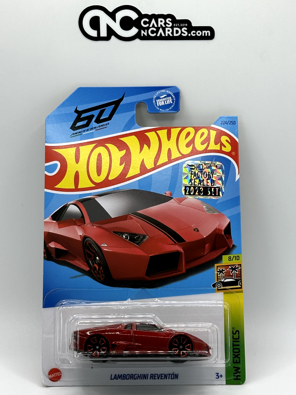 2023 Hot Wheels RLC Factory Sealed HW Exotics 8/10 Lamborghini Reventon