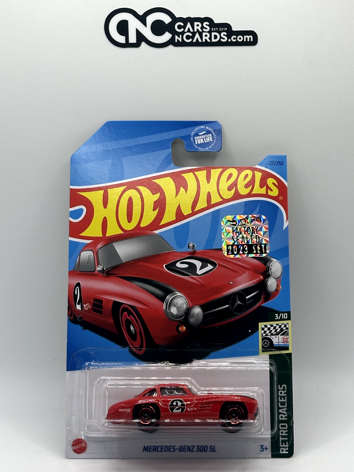 2023 Hot Wheels RLC Factory Sealed Retro Racers 3/10 Mercedes-Benz 300 SL