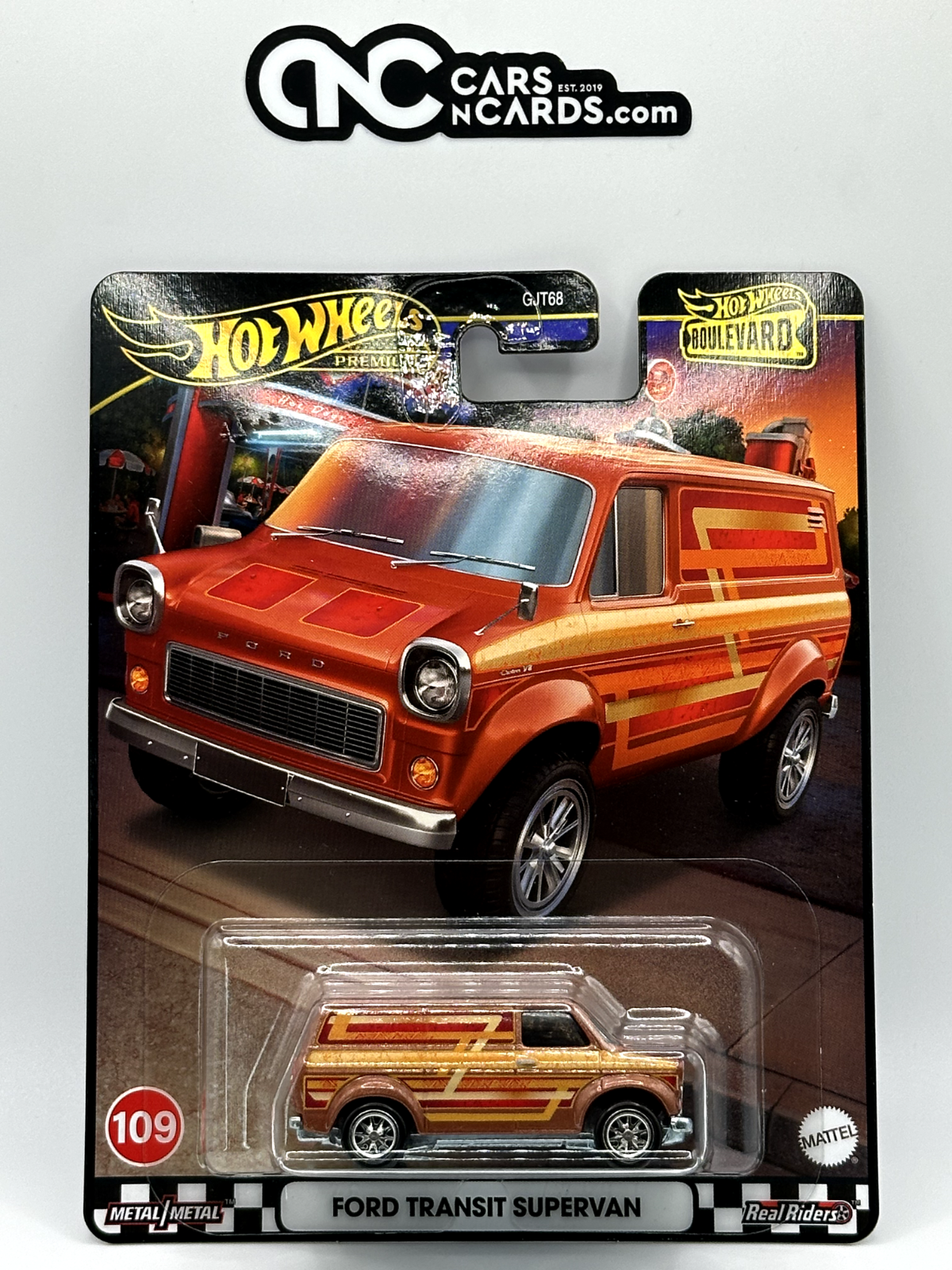 2024 Hot Wheels Premium Boulevard #109 Ford Transit Supervan