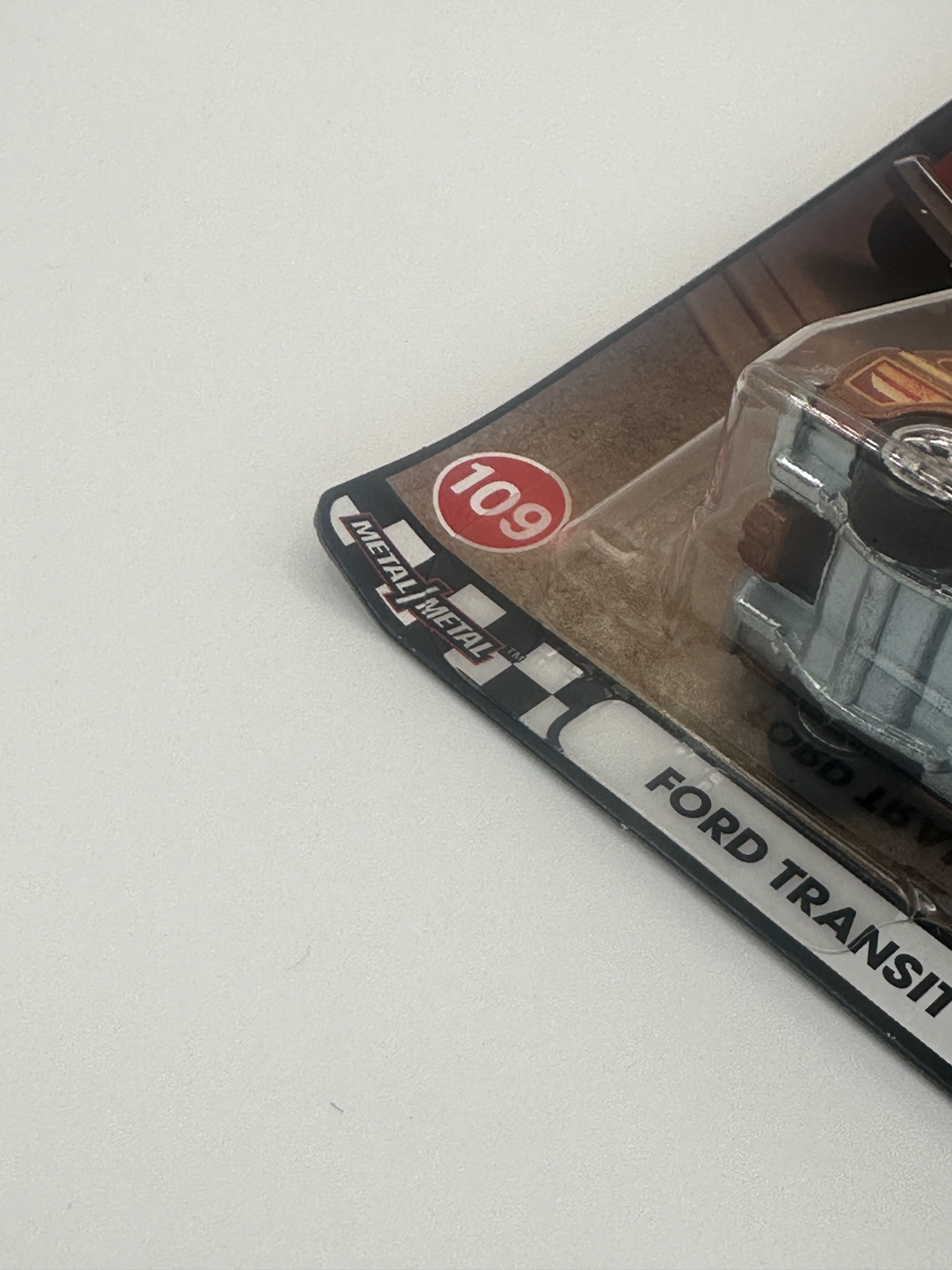 2024 Hot Wheels Premium Boulevard #109 Ford Transit Supervan (Soft Corner)