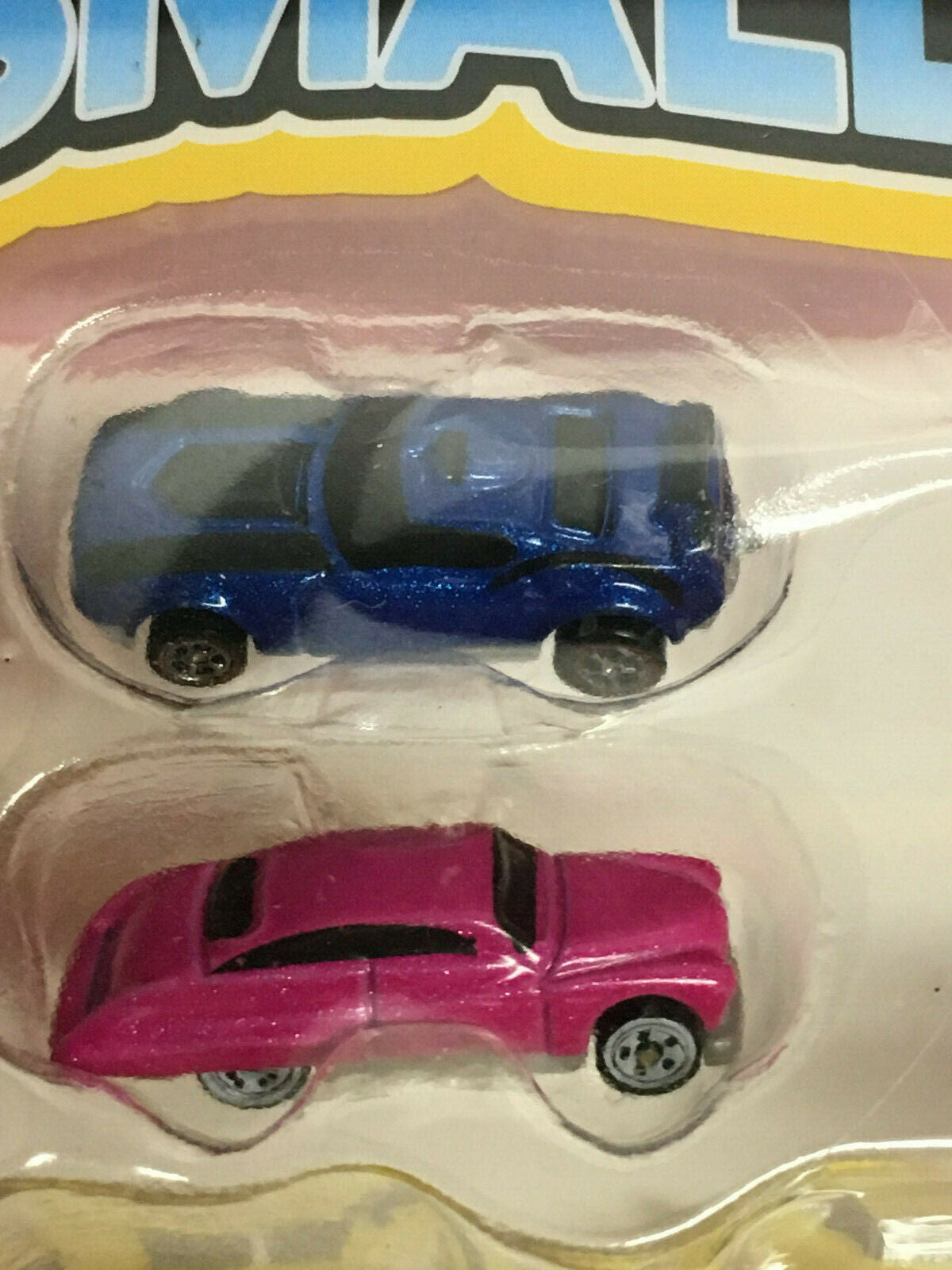 RARE ERROR World's Smallest Hot Wheels Drag Race Action Set NIP PACKAGING ERROR
