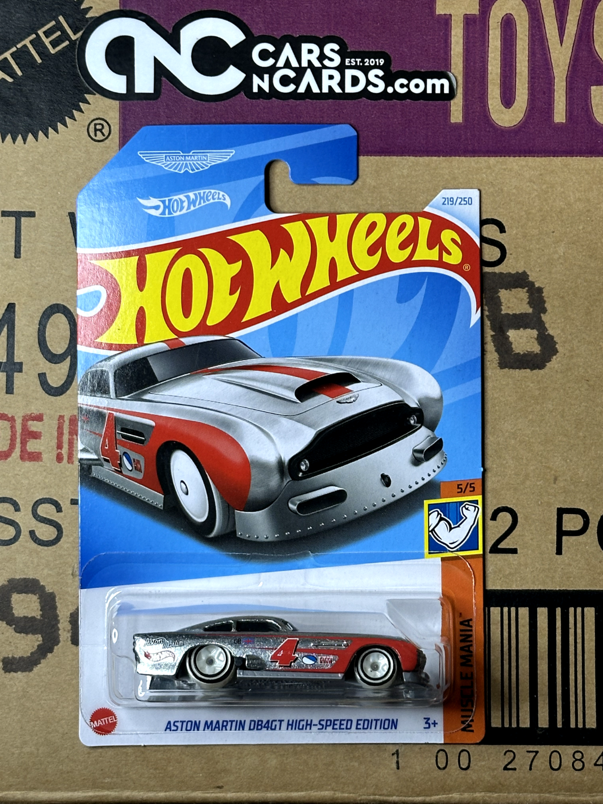 2024 Hot Wheels Muscle Mania 5/5 Aston Martin DB4GT High-Speed Edition