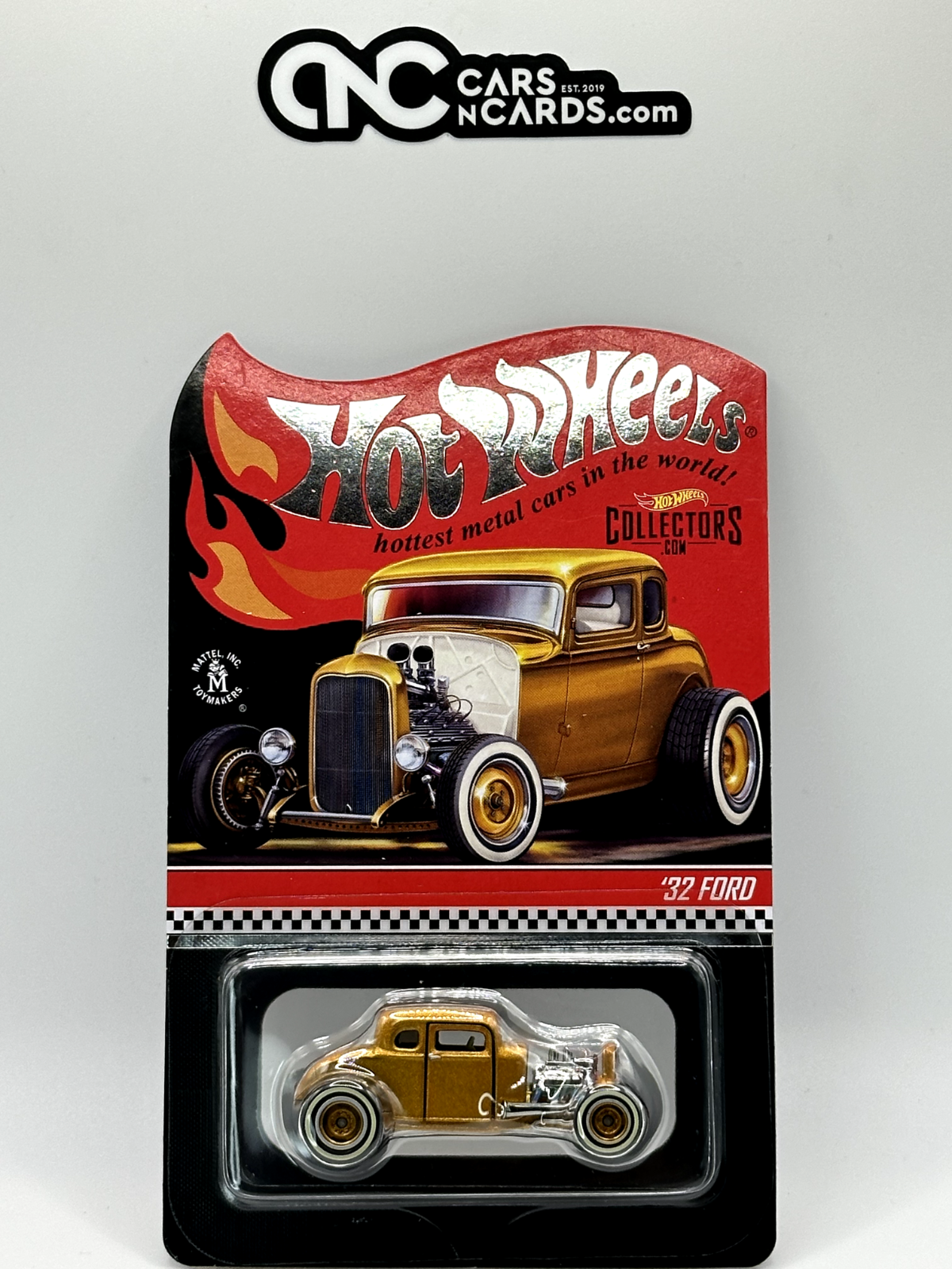 2021 Hot Wheels RLC '32 Ford Gold 7175/17500 With Protector