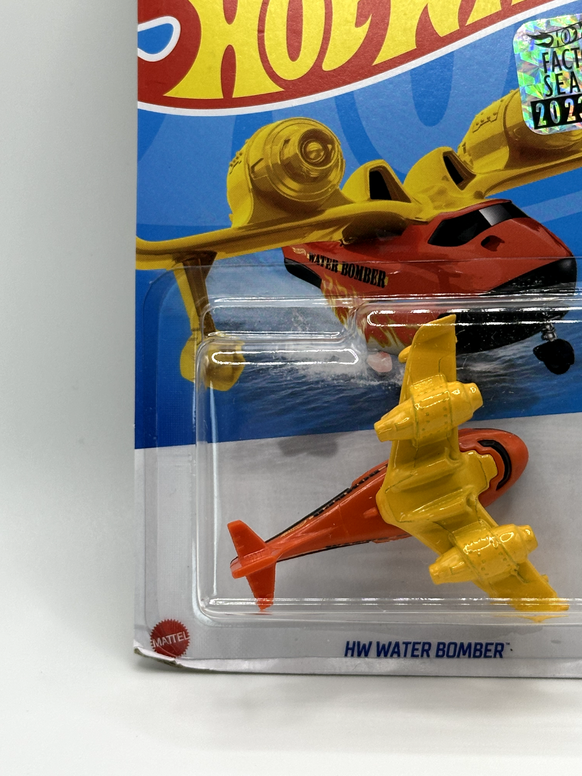 2023 Hot Wheels RLC Factory Sealed Sky Show Water Bomber Yellow (Card Damage)