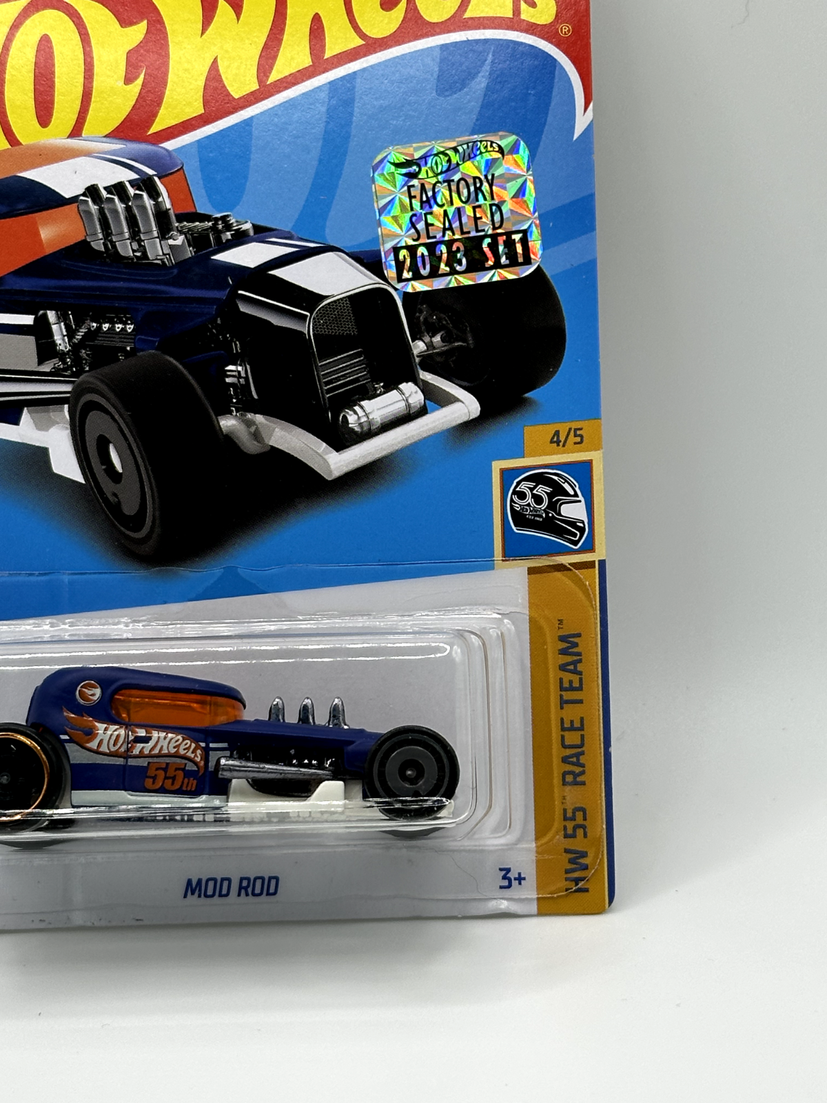 2023 Hot Wheels RLC Factory Sealed HW 55 Race Team 4/5 Mod Rod Treasure Hunt