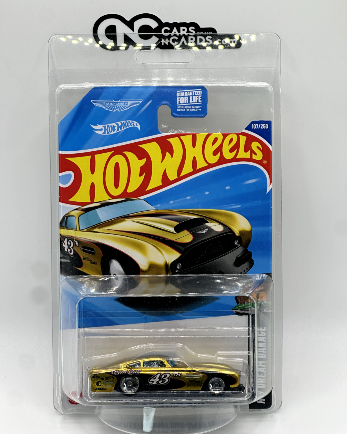 2025 Hot Wheels Super Treasure Hunt Aston Martin DB4GT With Protector