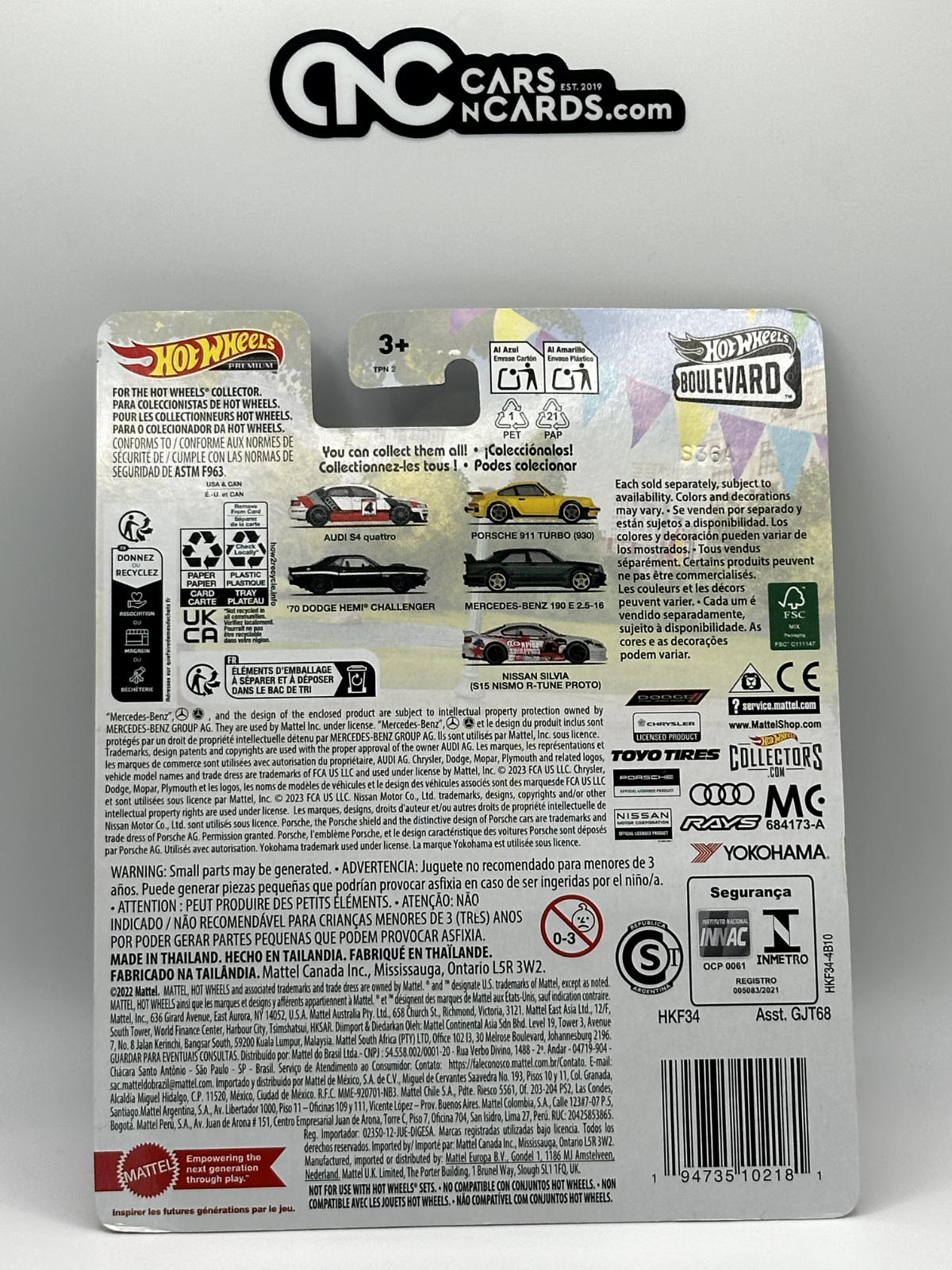 2023 Hot Wheels Premium Boulevard #82 Porsche 911 Turbo (930)