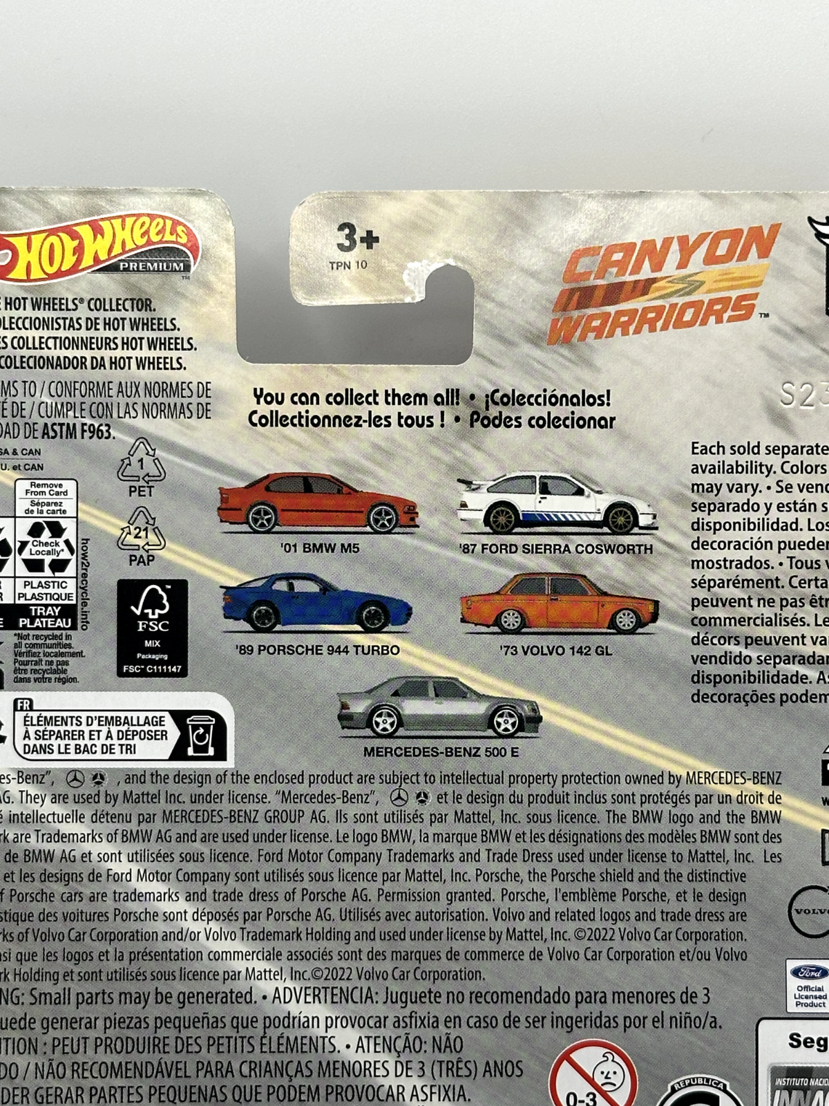 2023 Hot Wheels Canyon Warriors 1/5 '01 BMW M5