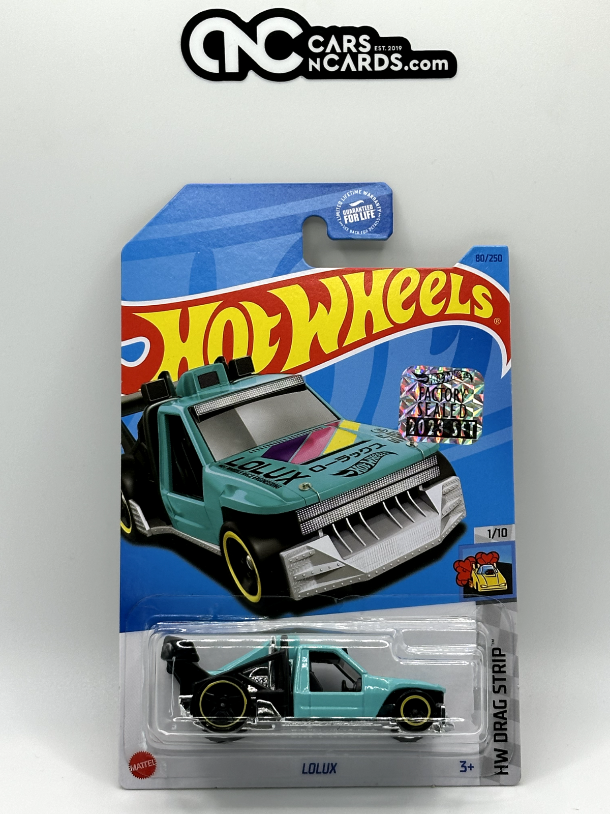 2023 Hot Wheels RLC Factory Sealed HW Drag Strip 1/10 Lolux Blue