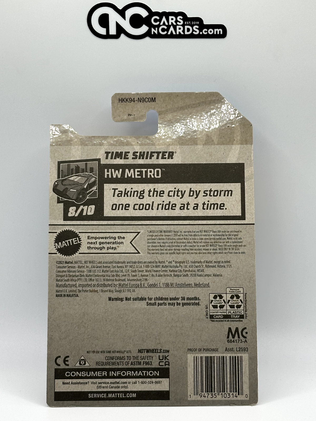 2023 Hot Wheels RLC Factory Sealed HW Metro 8/10 Treasure Hunt Time Shifter