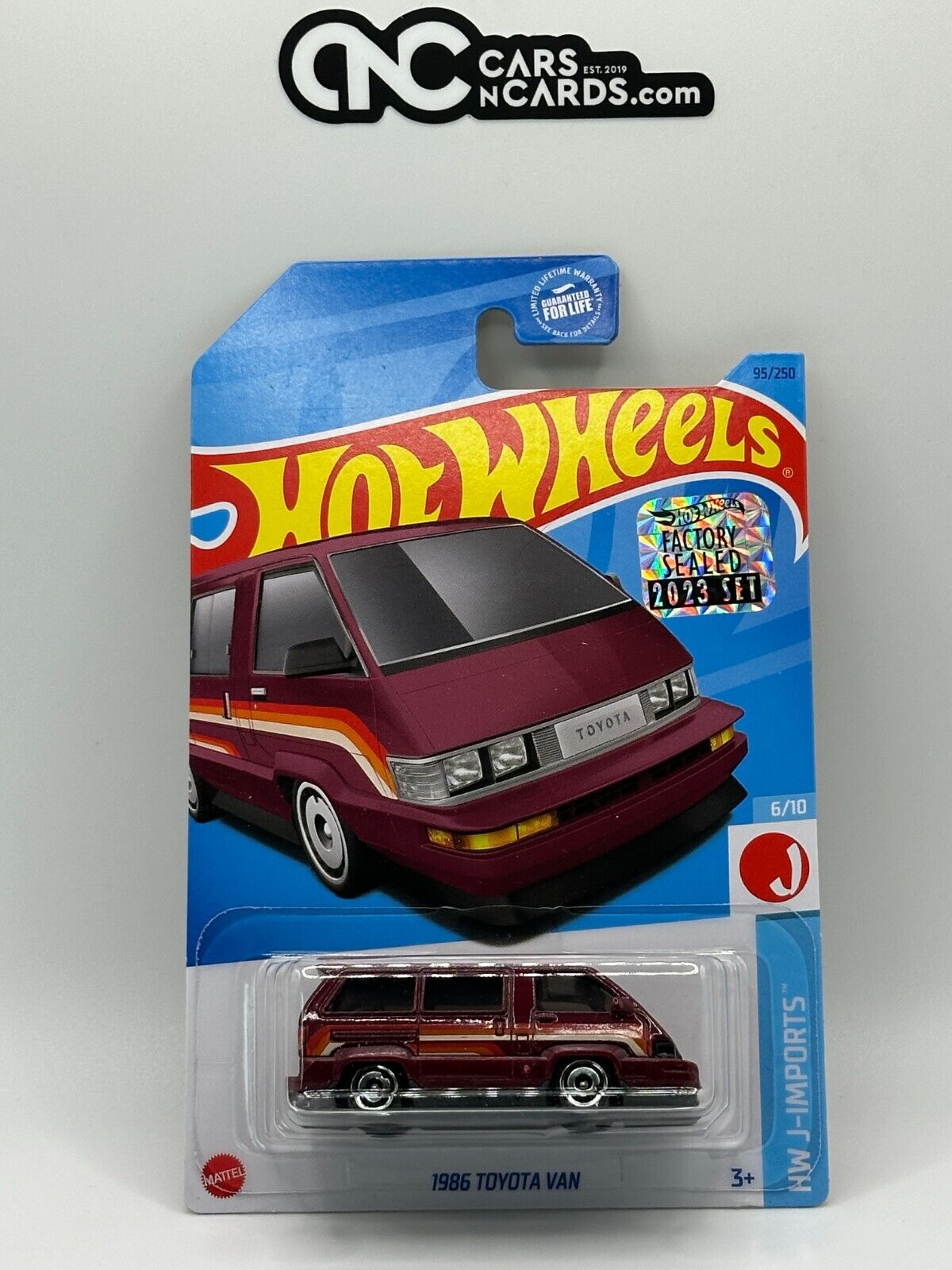 2023 Hot Wheels RLC Factory Sealed HW J-Imports 6/10 1986 Toyota Van Red