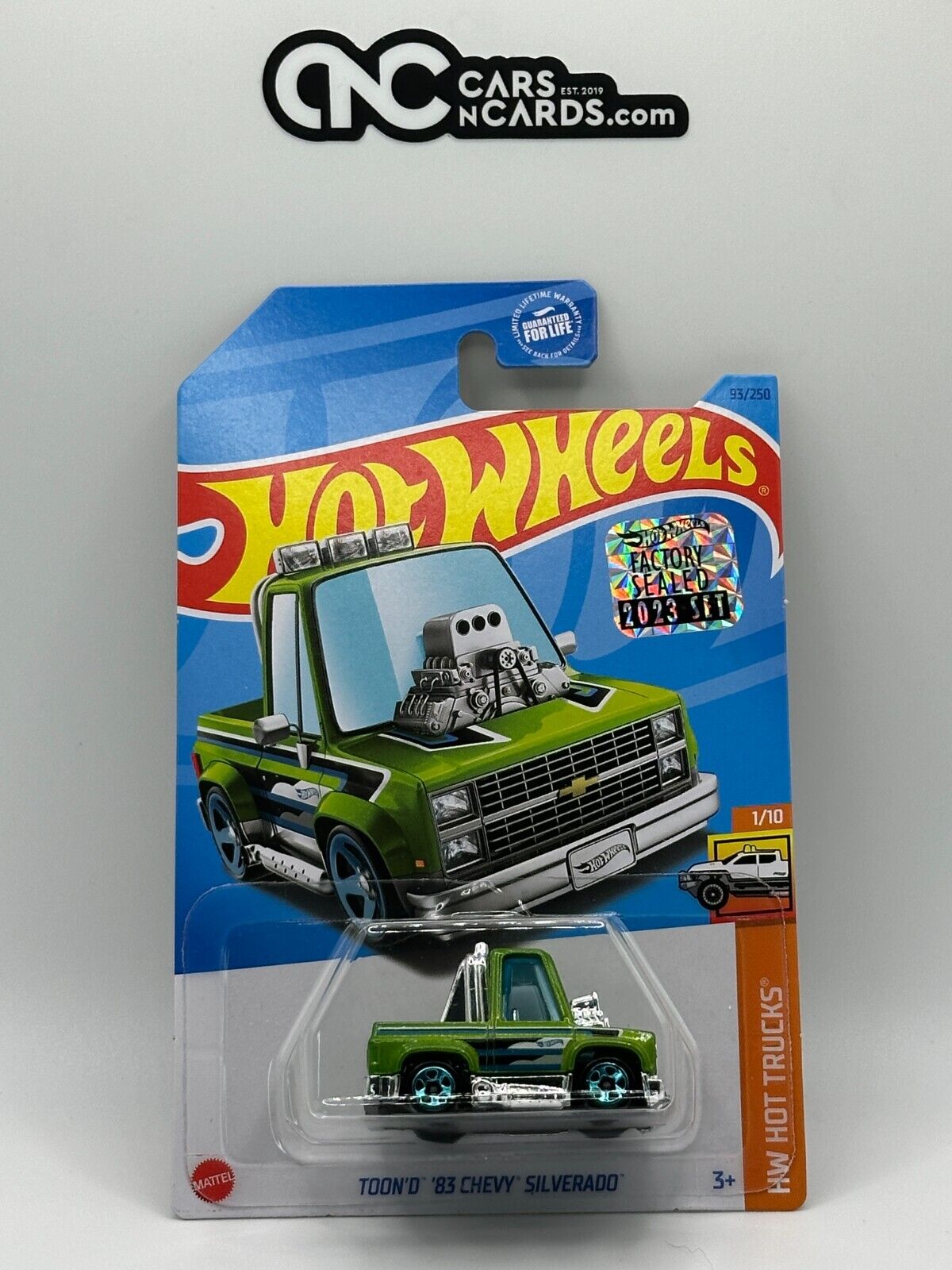 2023 Hot Wheels RLC Factory Sealed HW Hot Trucks 1/10 TOON'D '83 Chevy Silverado