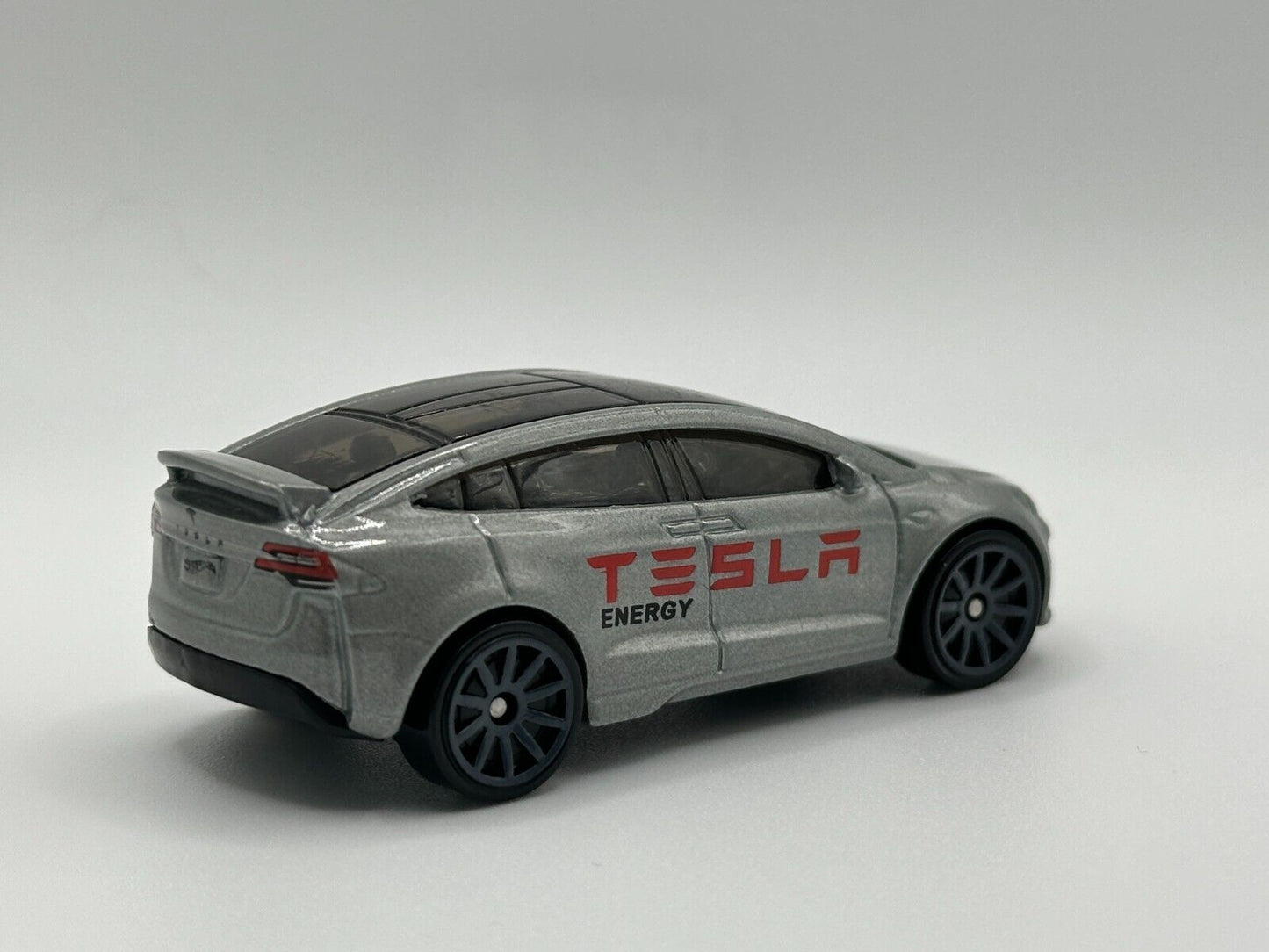 2018 Hot Wheels Tesla Model X Gray Tesla Energy Loose