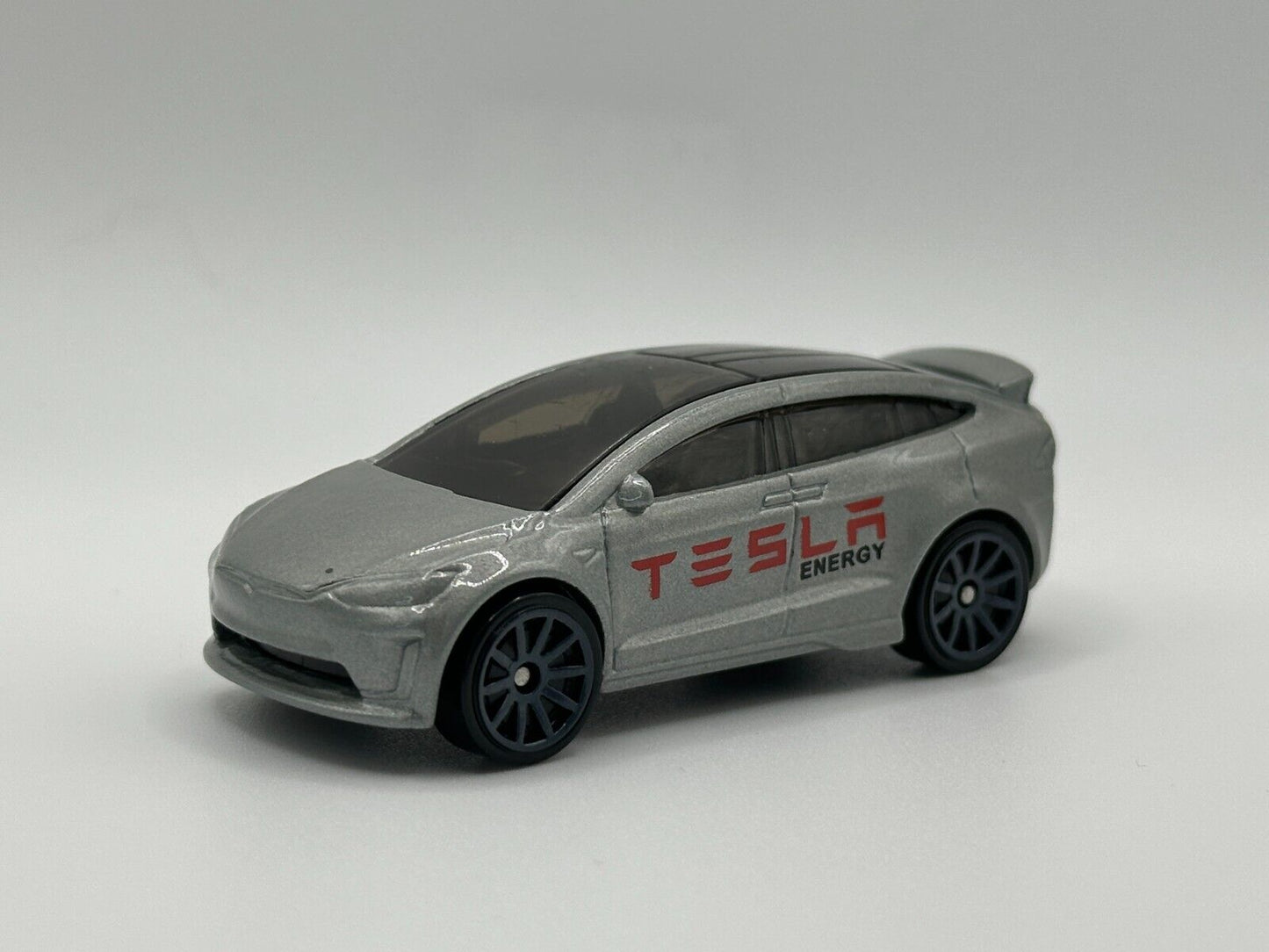 2018 Hot Wheels Tesla Model X Gray Tesla Energy Loose