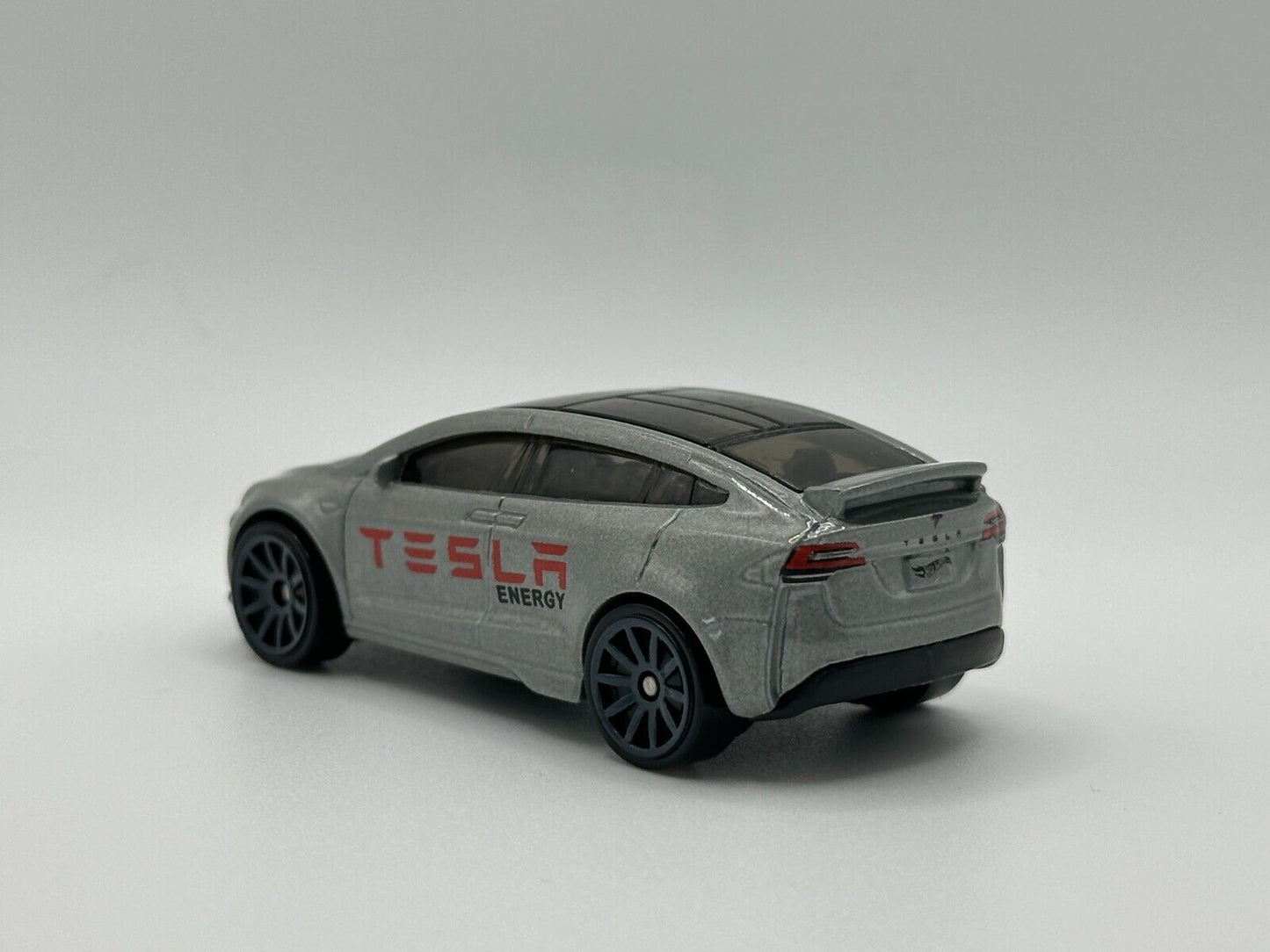 2018 Hot Wheels Tesla Model X Gray Tesla Energy Loose