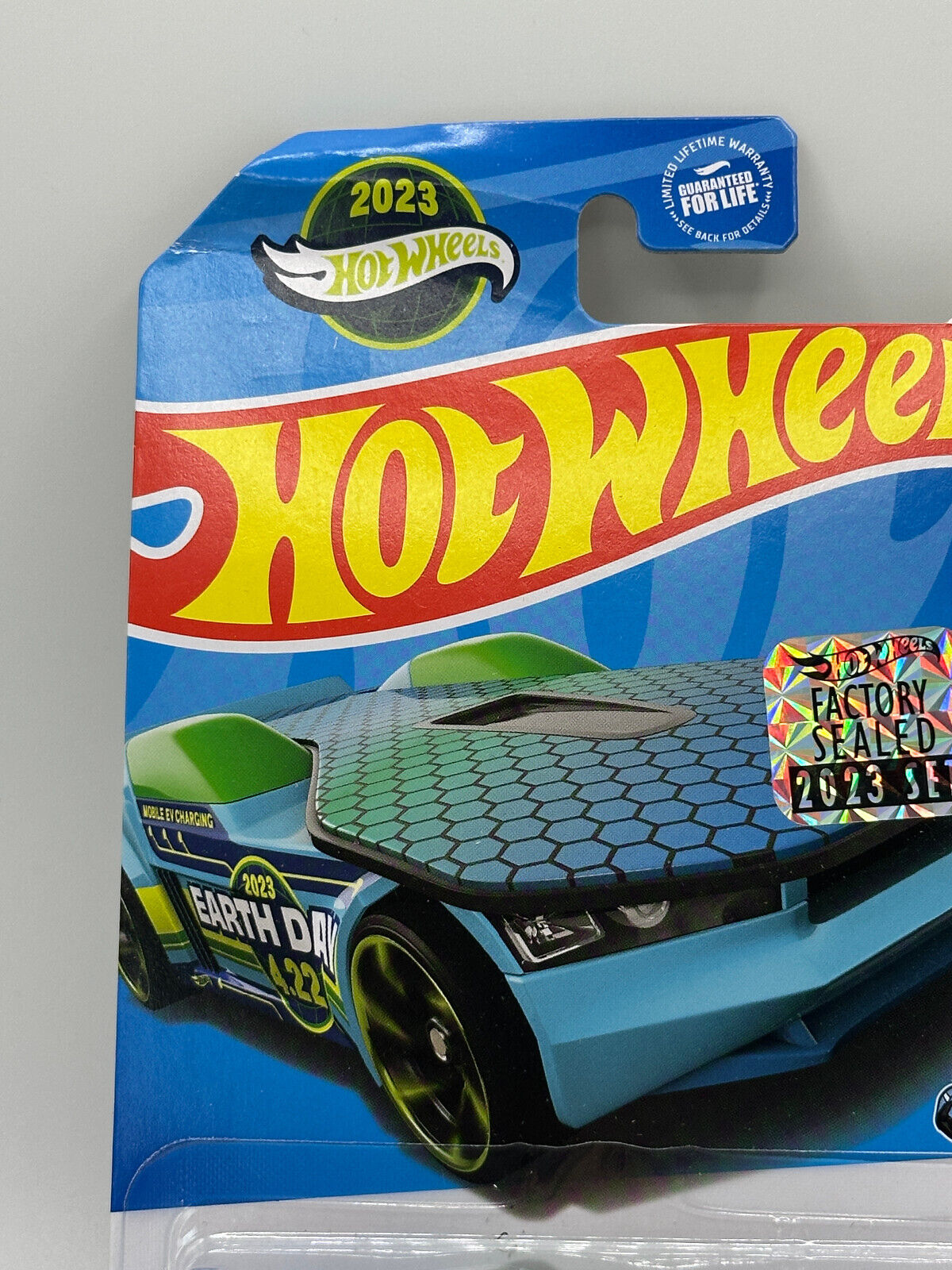 2023 Hot Wheels RLC Factory Sealed Solar Reflex Blue (Card Crease)