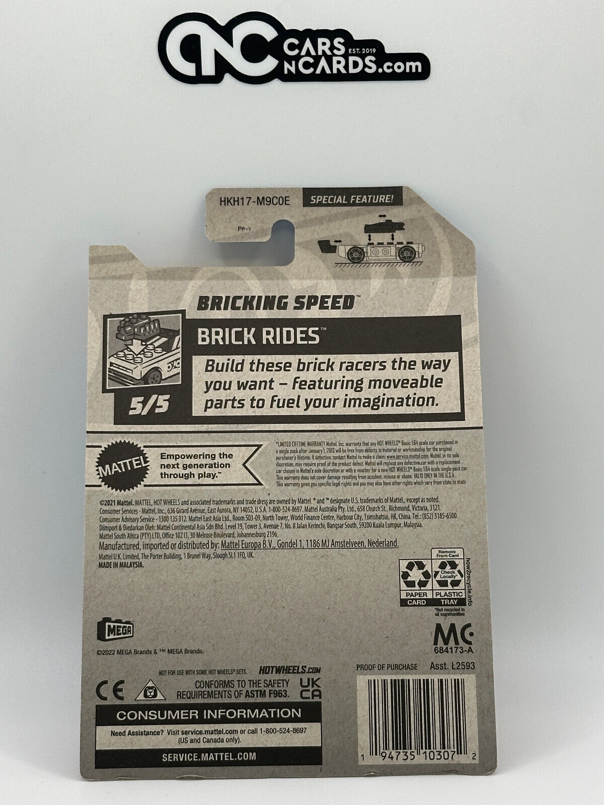 2023 Hot Wheels RLC Factory Sealed Bricking Speed Green