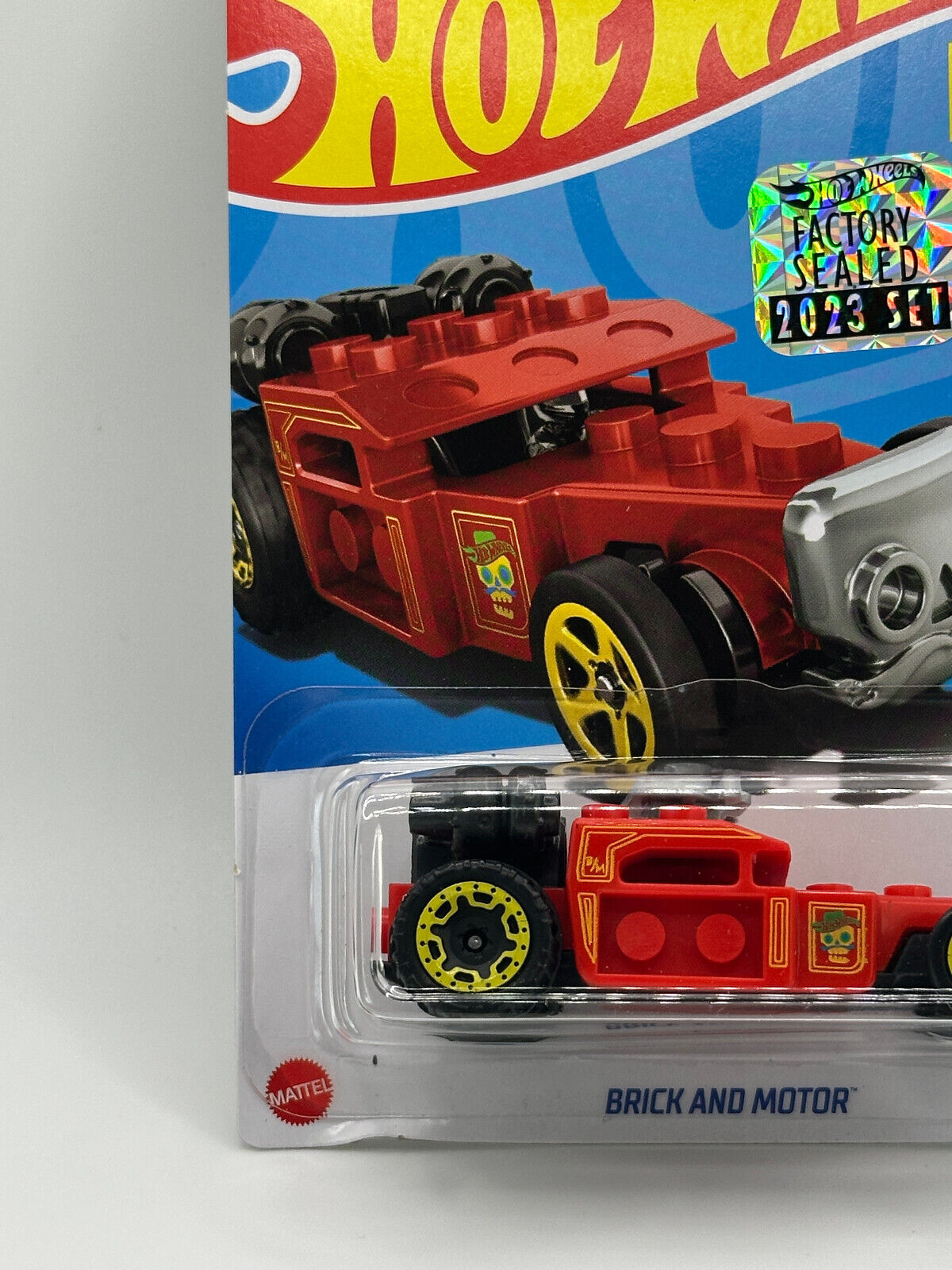 2023 Hot Wheels RLC Factory Sealed Brick And Motor Red (Soft Corners)