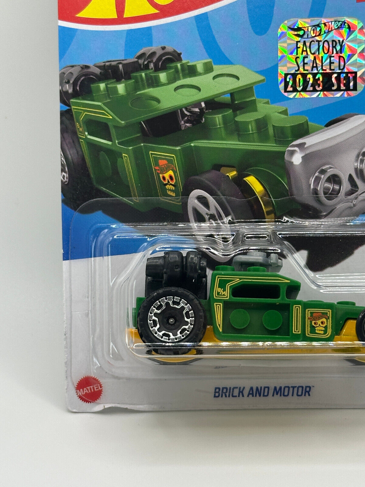 2023 Hot Wheels RLC Factory Sealed Brick And Motor Green (Soft Corners)
