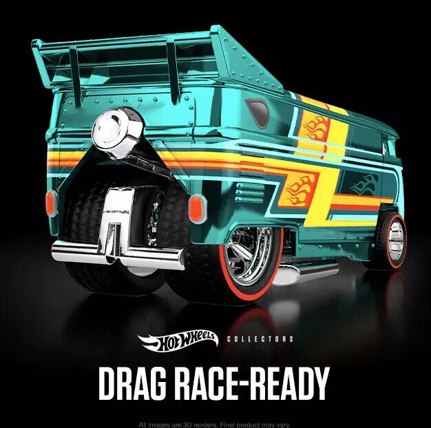 2025 Hot Wheels RLC sELECTIONs Volkswagen Drag Bus Sealed Box