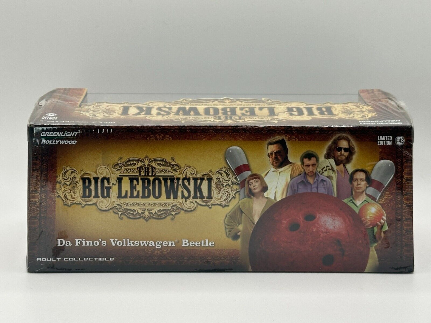 Greenlight The Big Lebowski Da Fino's Volkswagen Beetle 1:43 Green Machine Chase