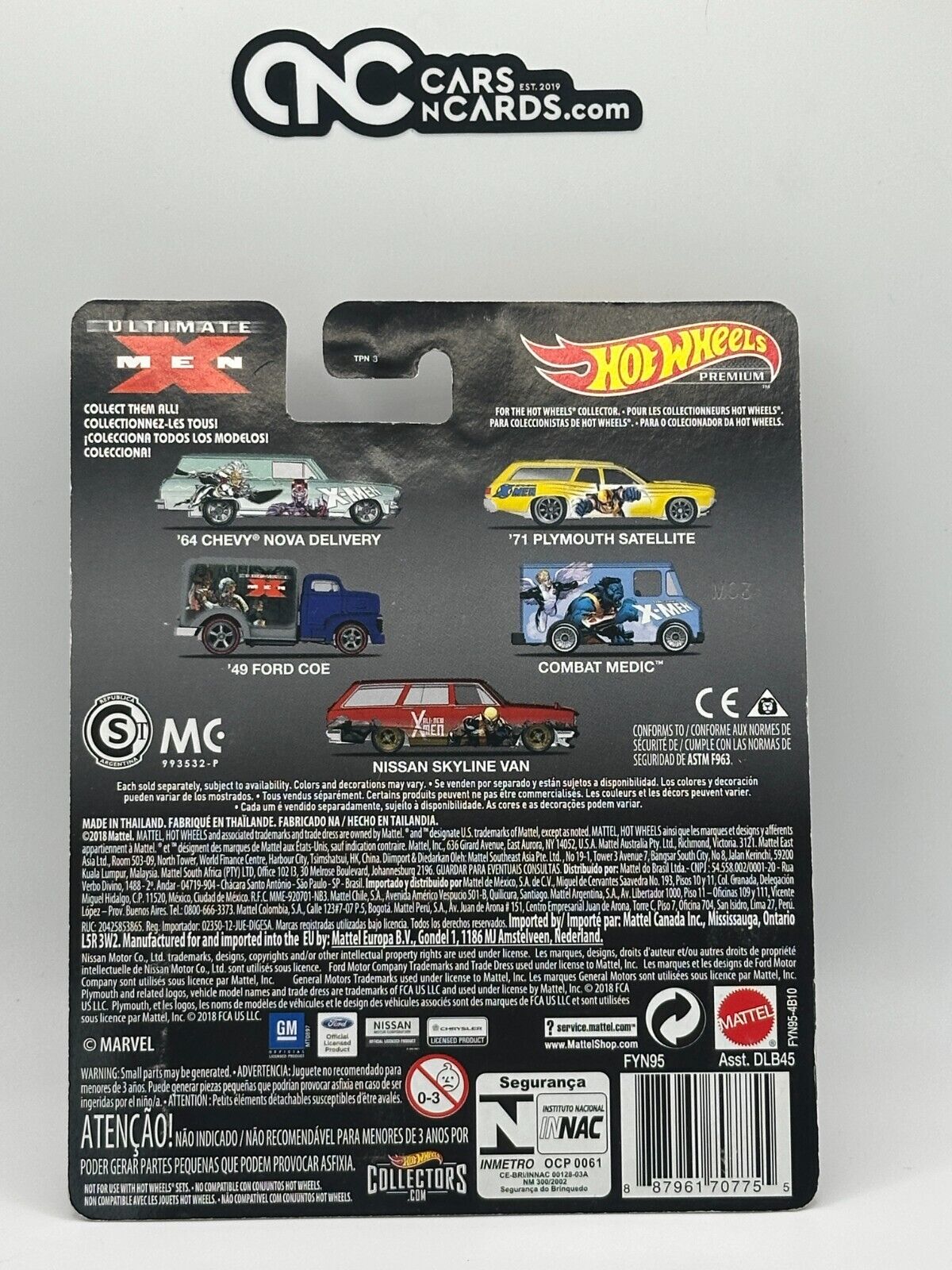 2019 Hot Wheels Premium Ultimate XMen 3/5 '49 Ford COE