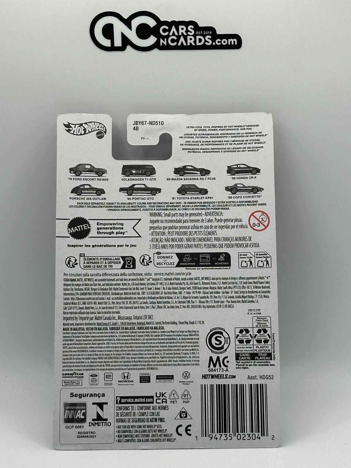 2025 Hot Wheels Ultra Hots 8/8 '69 Copo Corvette Blue