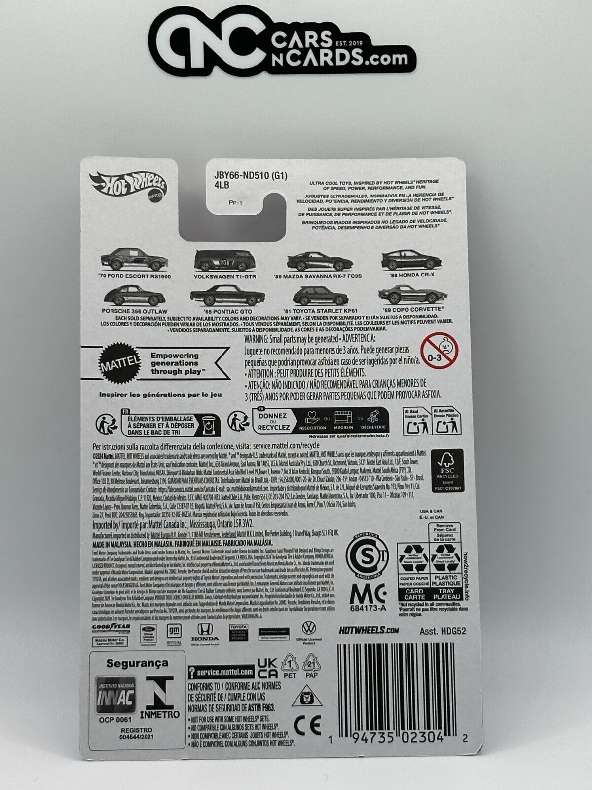 2025 Hot Wheels Ultra Hots 7/8 '81 Toyota Starlet KP61