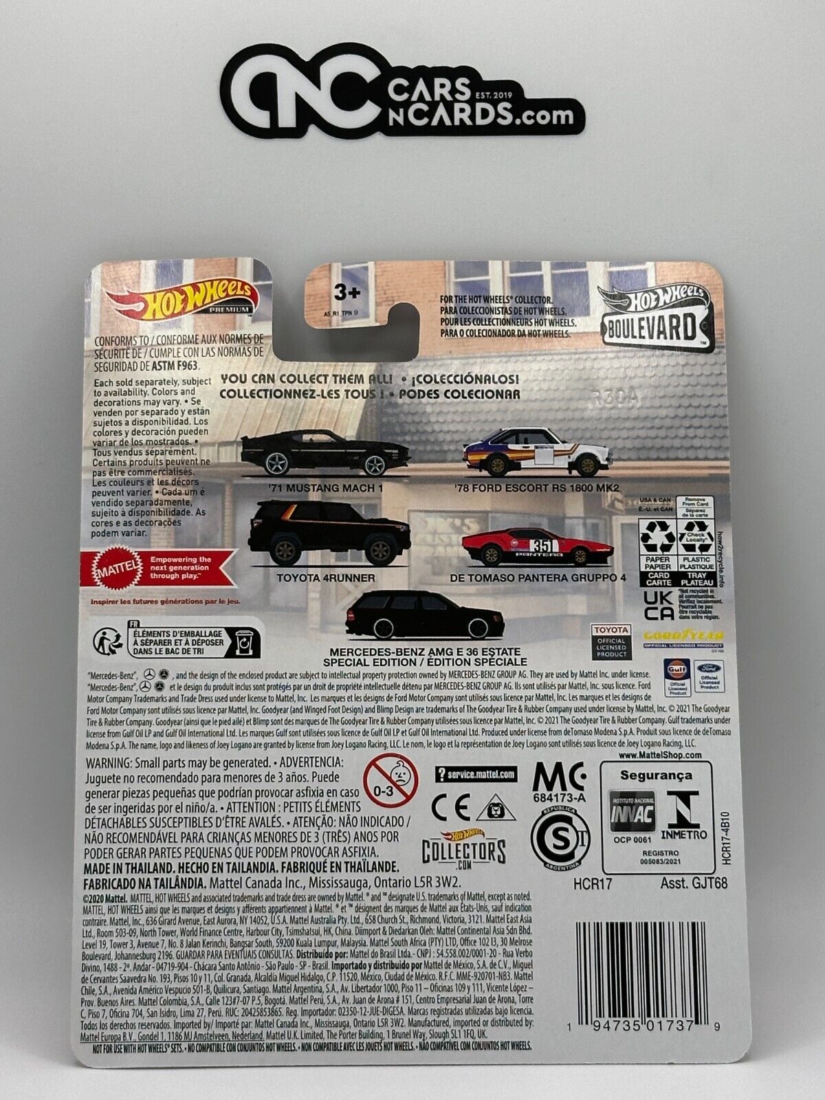 2022 Hot Wheels Premium Boulevard #57 '78 Ford Escort RS 1800 MK2