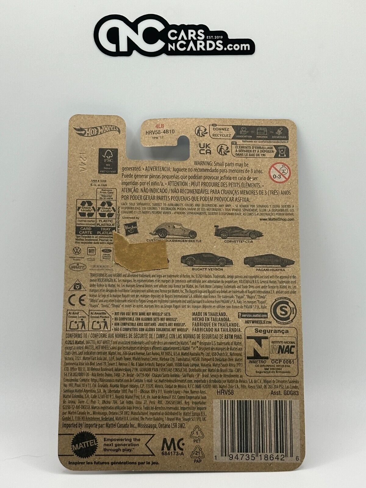 2024 Hot Wheels Silver Series Transformers Custom Volkswagen Beetle Bumblebee