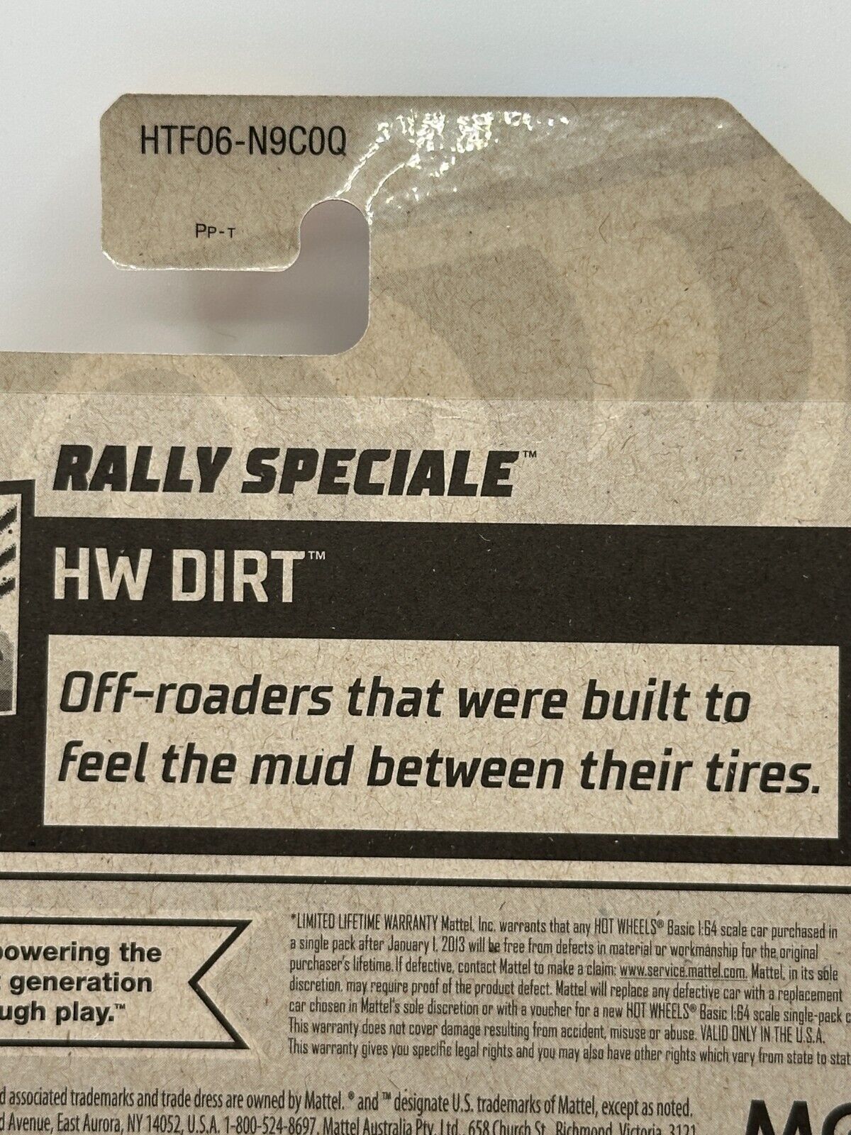 2024 Hot Wheels RLC Factory Sealed HW Dirt 2/10 Rally Speciale (Card Crease)