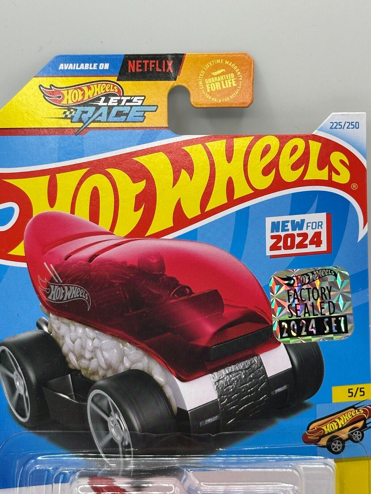 2024 Hot Wheels RLC Factory Sealed Fast Foodie 5/5 Sushi Tuner (Card Crease)