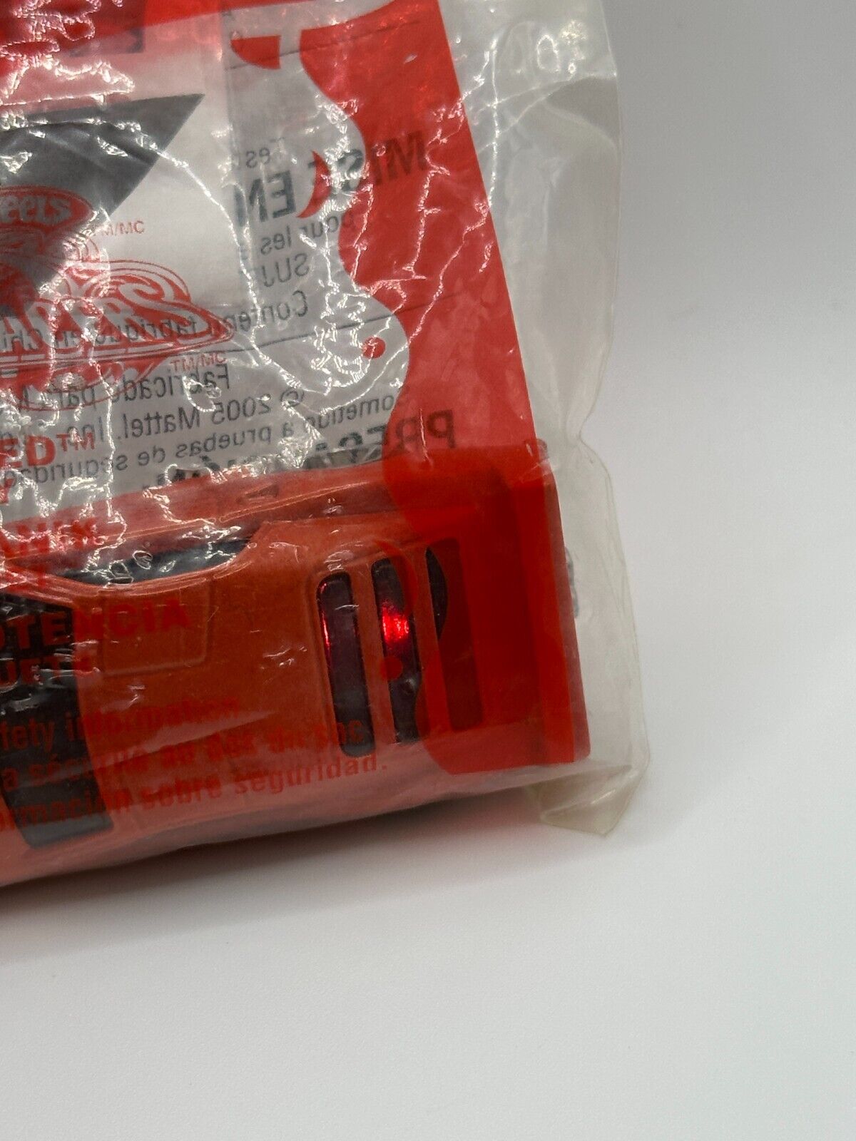 2005 Hot Wheels Acceleracers McDonalds Rivited Sealed Battery Working