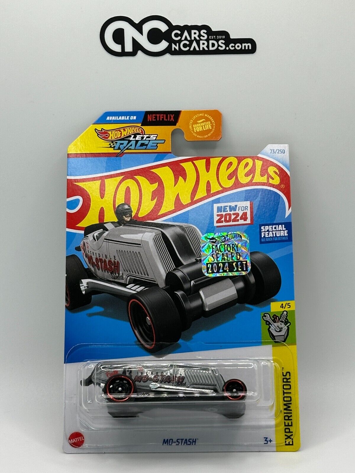 2024 Hot Wheels RLC Factory Sealed Experimotors 4/5 Mo-Stash 73/250 Gray