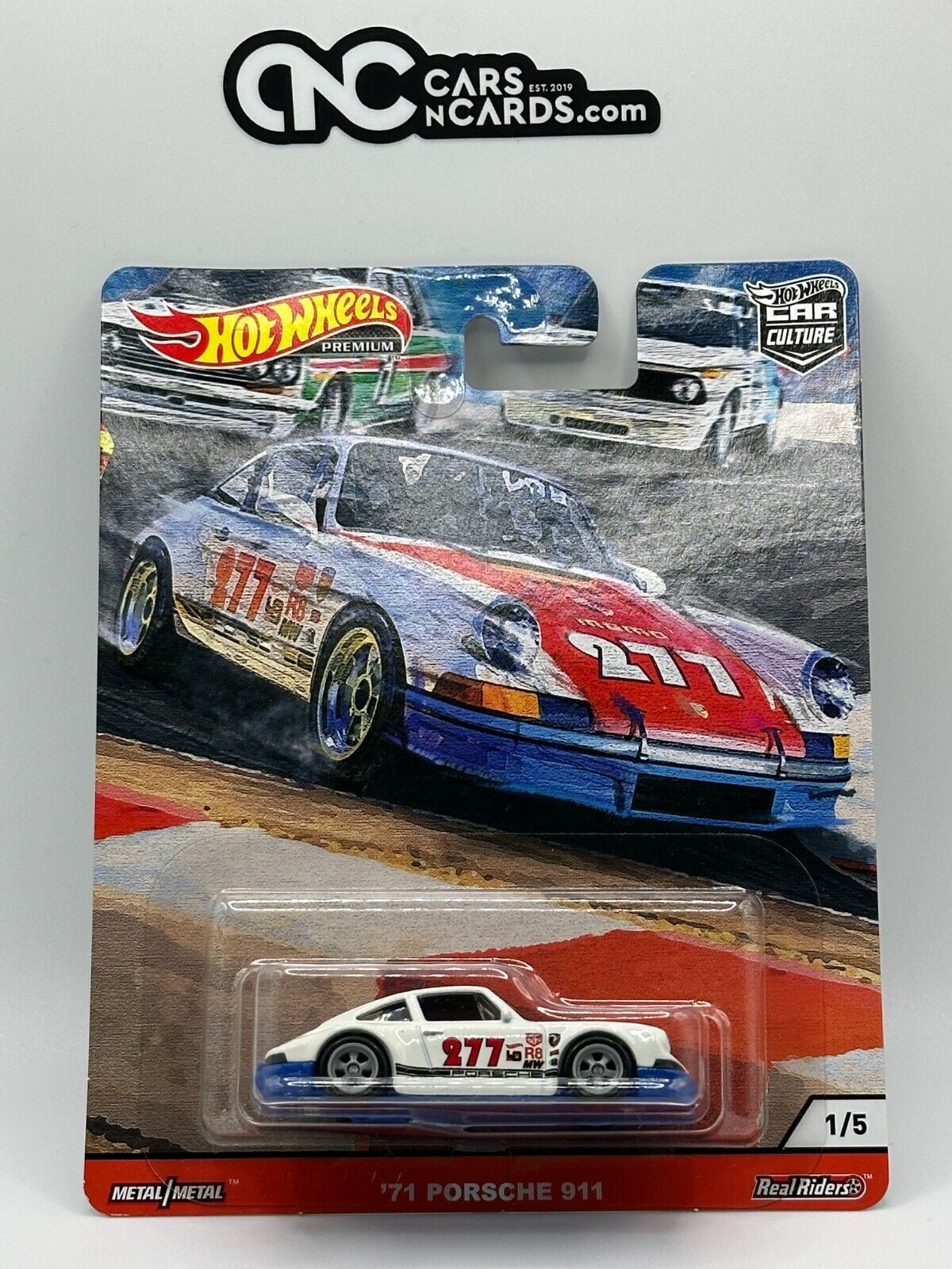 2019 Hot Wheels Premium Car Culture Door Slammers 1/5 '71 Porsche 911