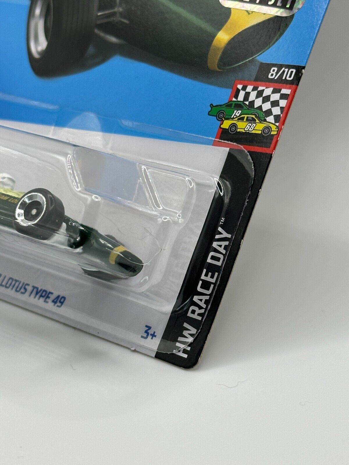 2024 Hot Wheels RLC Factory Sealed Race Day '67 Lotus Type 49 (Cracked Blister)