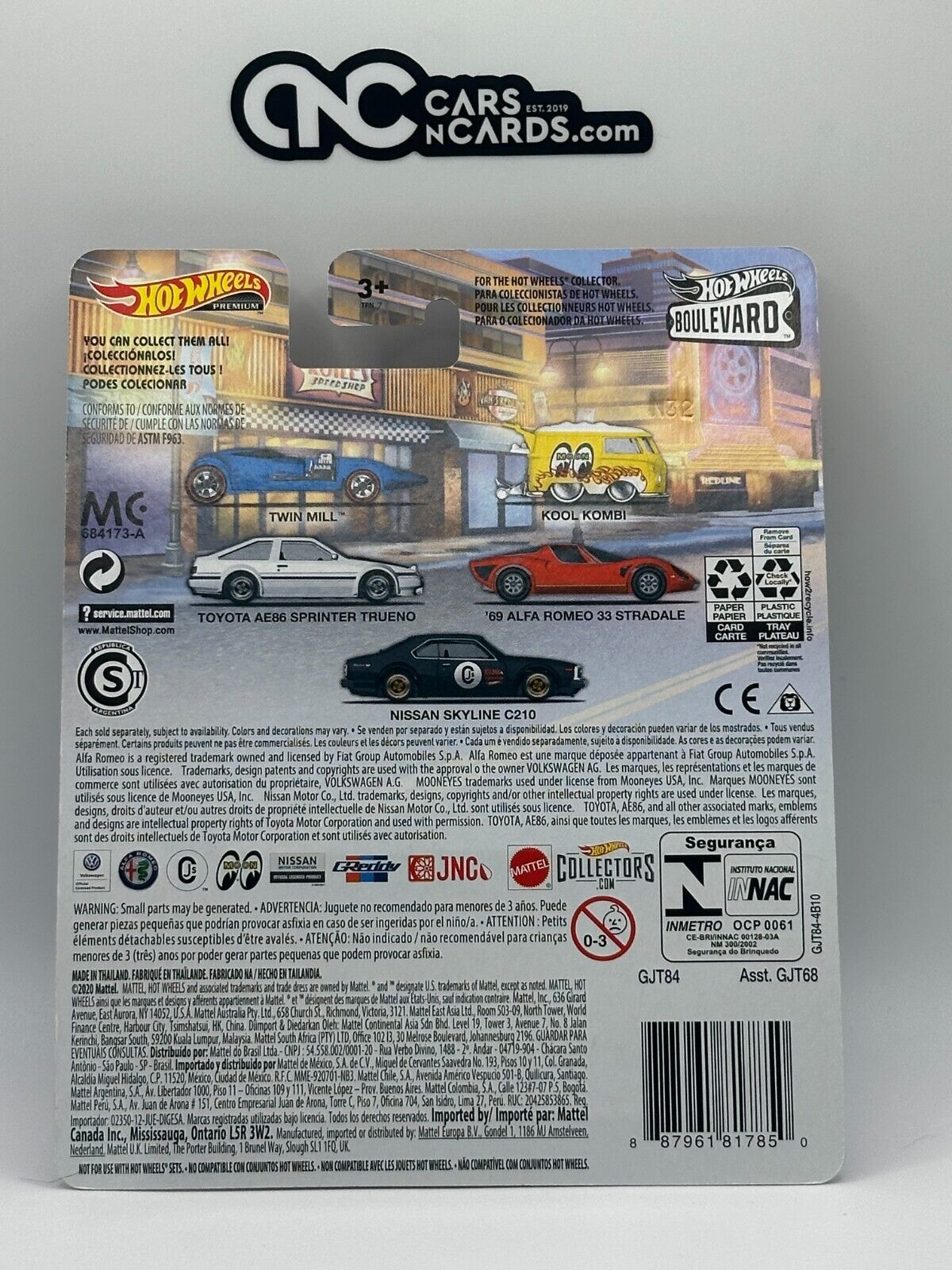 2020 Hot Wheels Premium Boulevard #20 Nissan Skyline C210