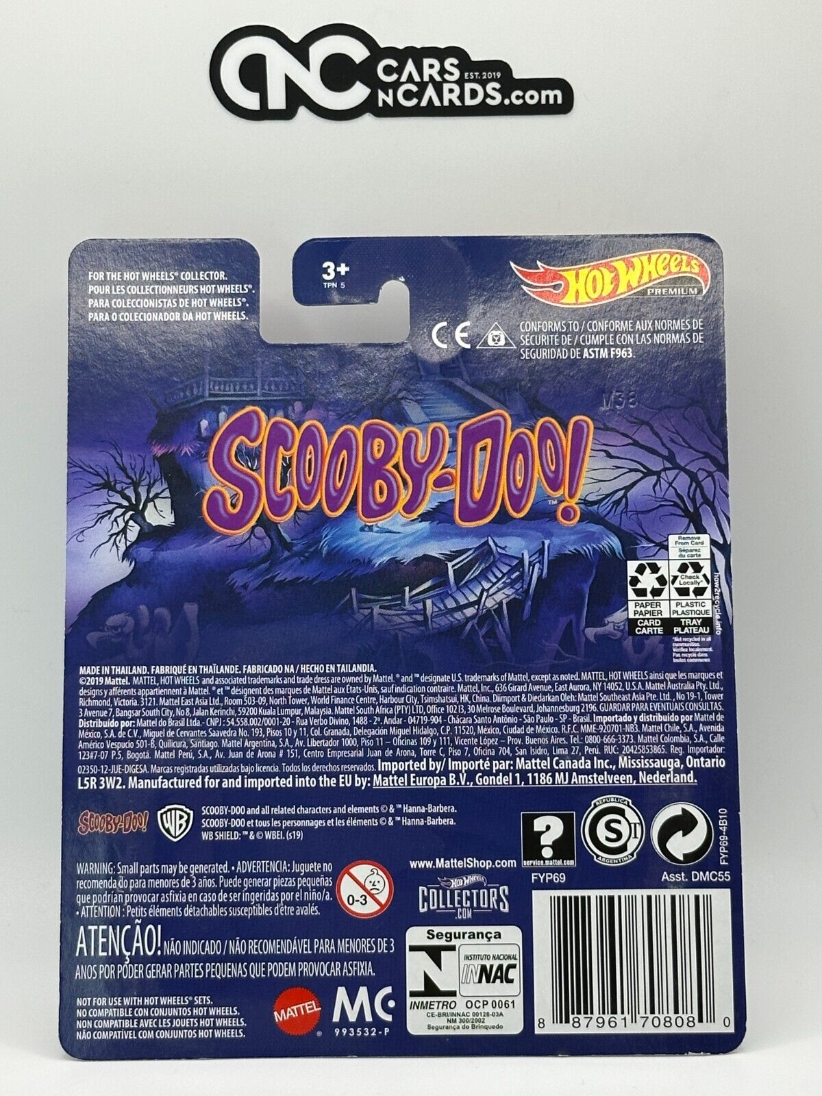 2019 Hot Wheels Premium Scooby-Doo! 50 Years The Mystery Machine