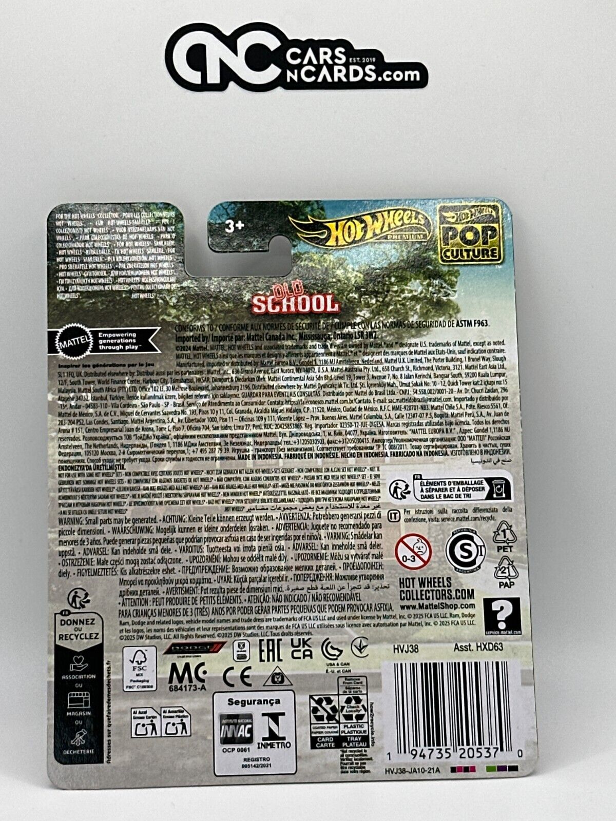 2025 Hot Wheels Premium Pop Culture Old School 1979 Dodge Ram Van