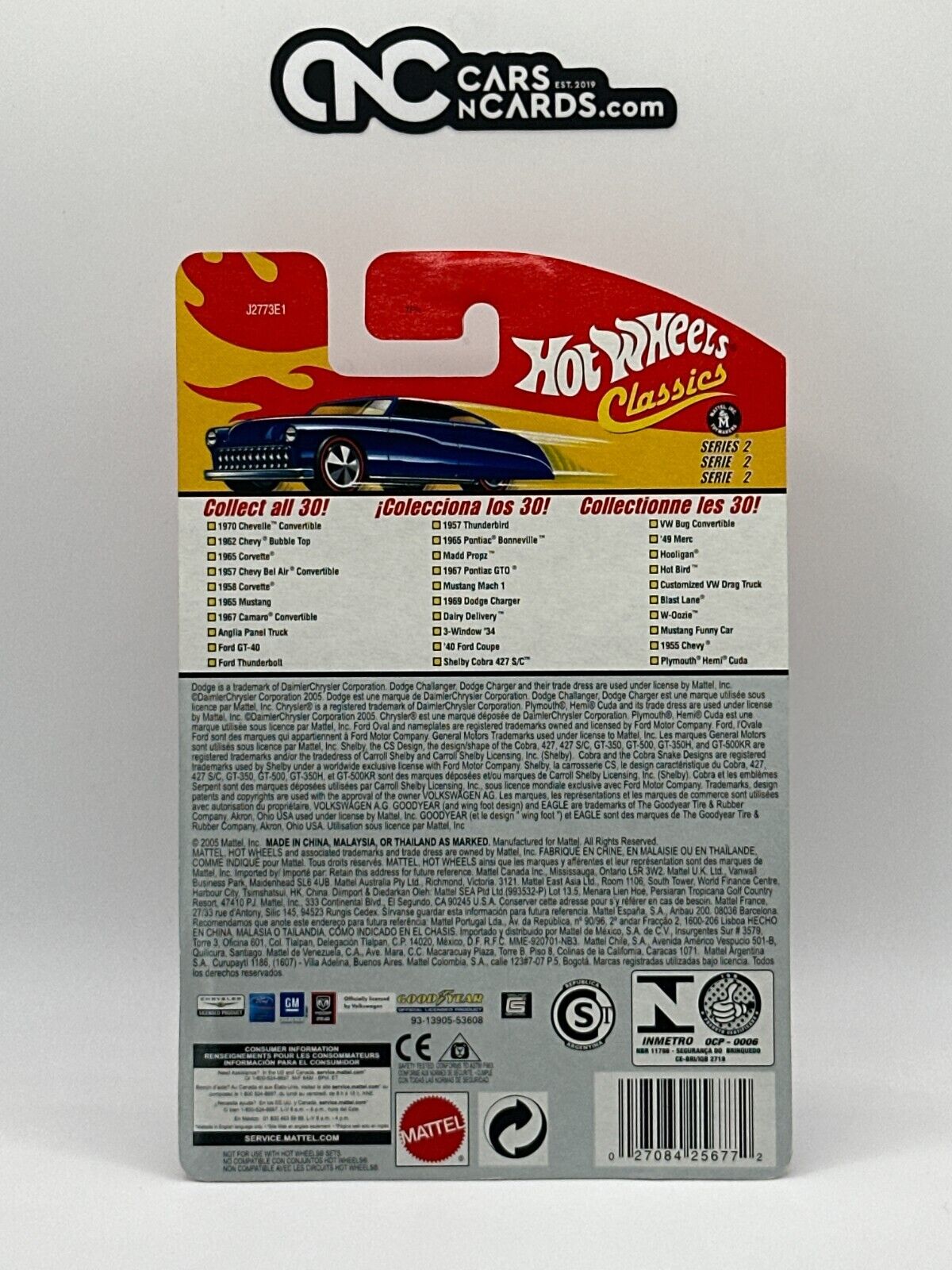 2006 Hot Wheels Classics Series 2 #17/30 Turquoise Dairy Delivery Red Line