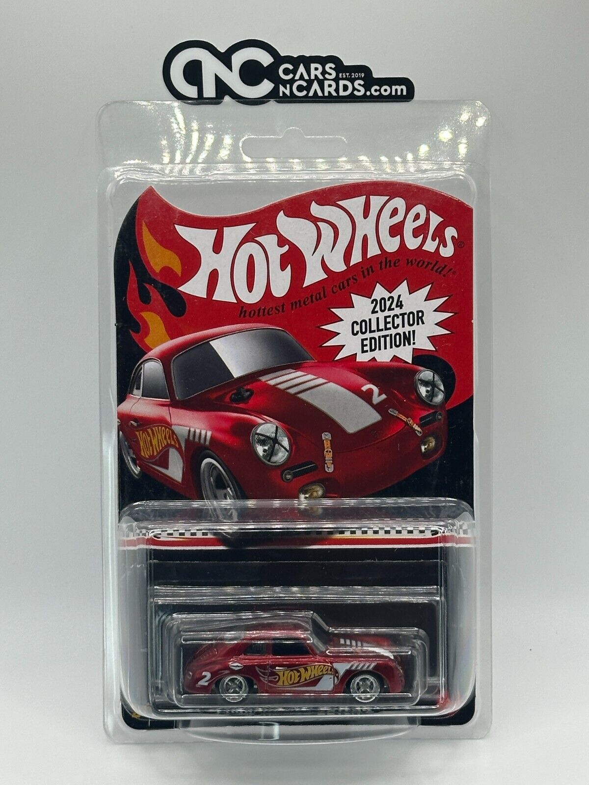 2024 Hot Wheels Mail In Collector Edition Porsche 356 Outlaw With Protector